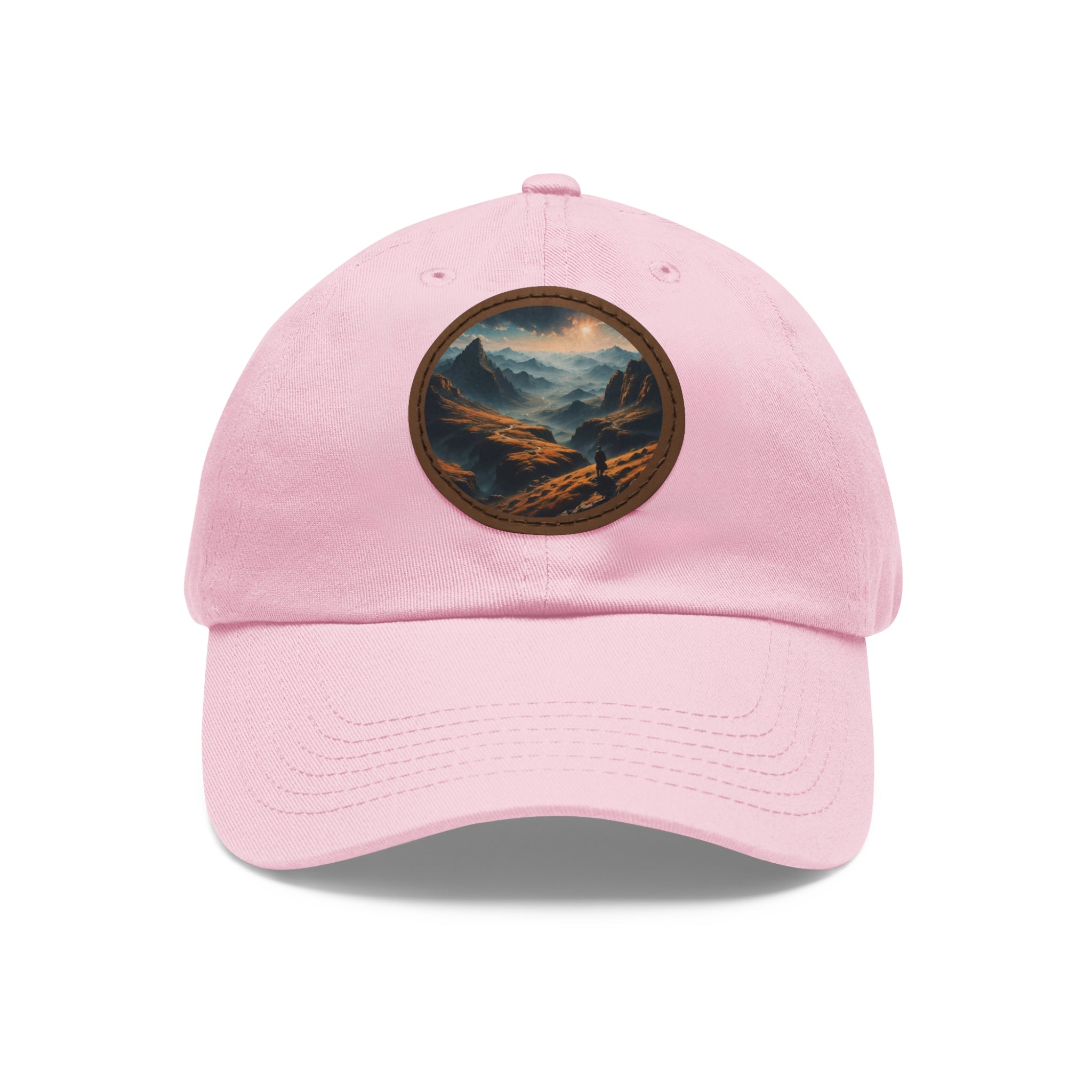 Relish hat with leather patch