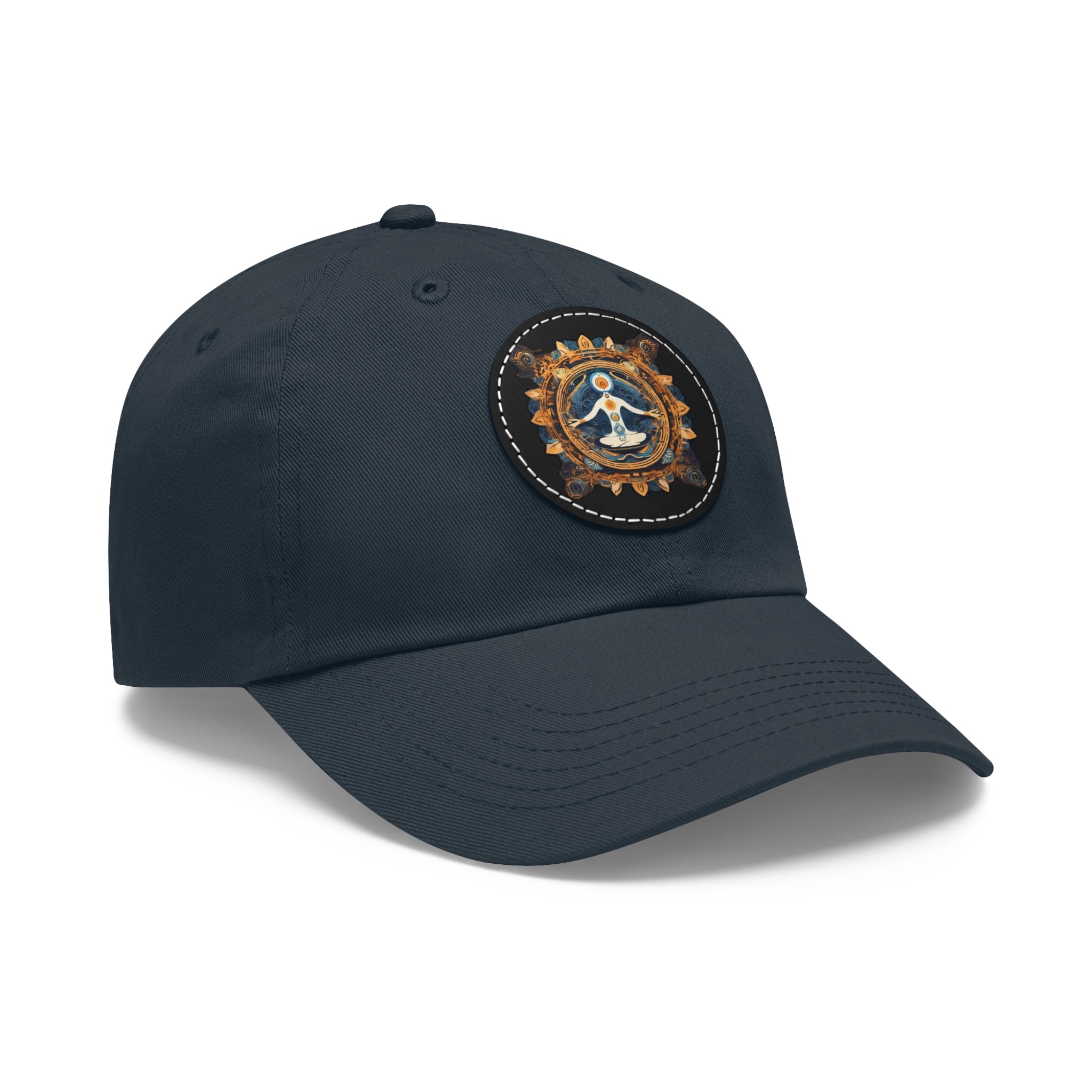 Tranquility hat with leather patch