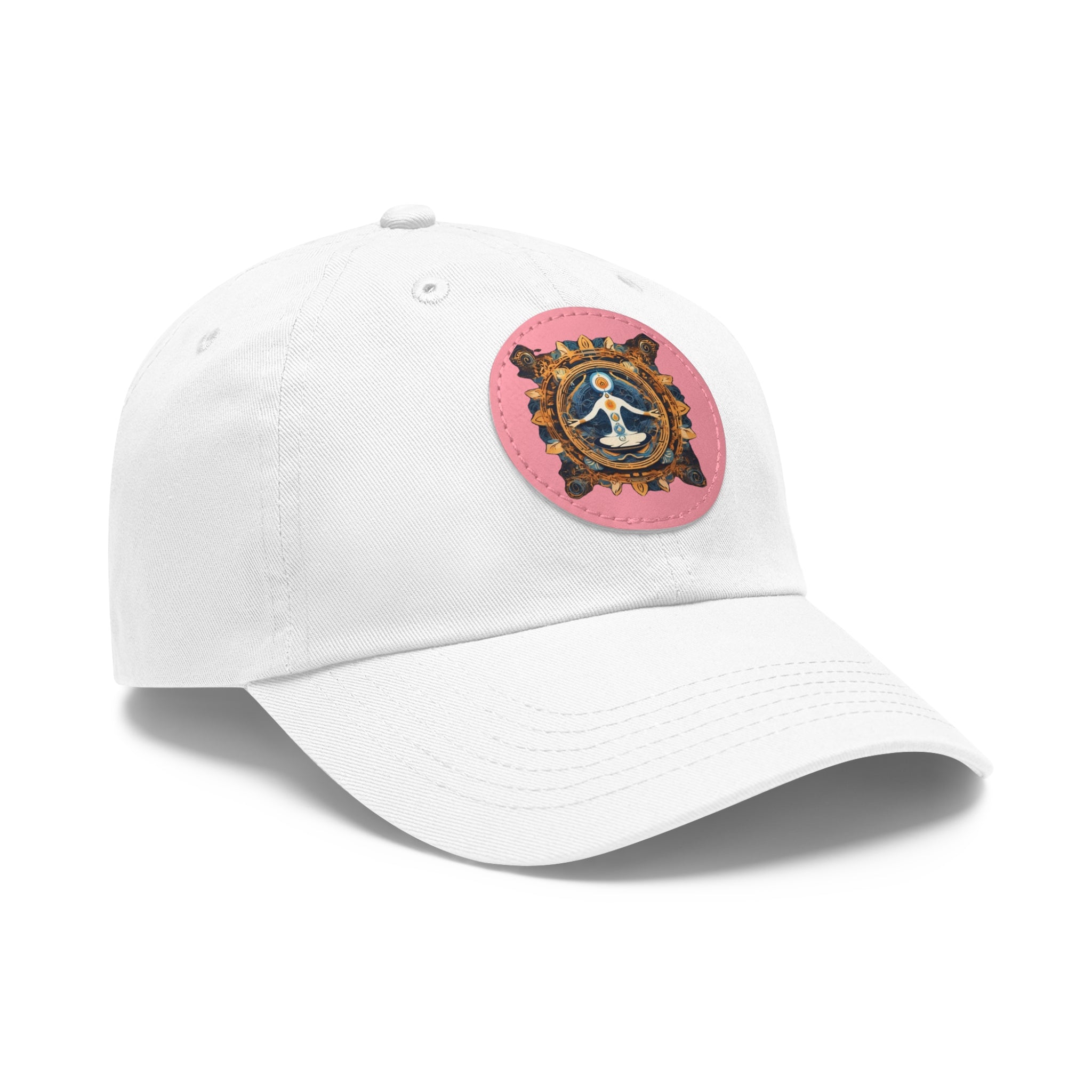 Tranquility hat with leather patch