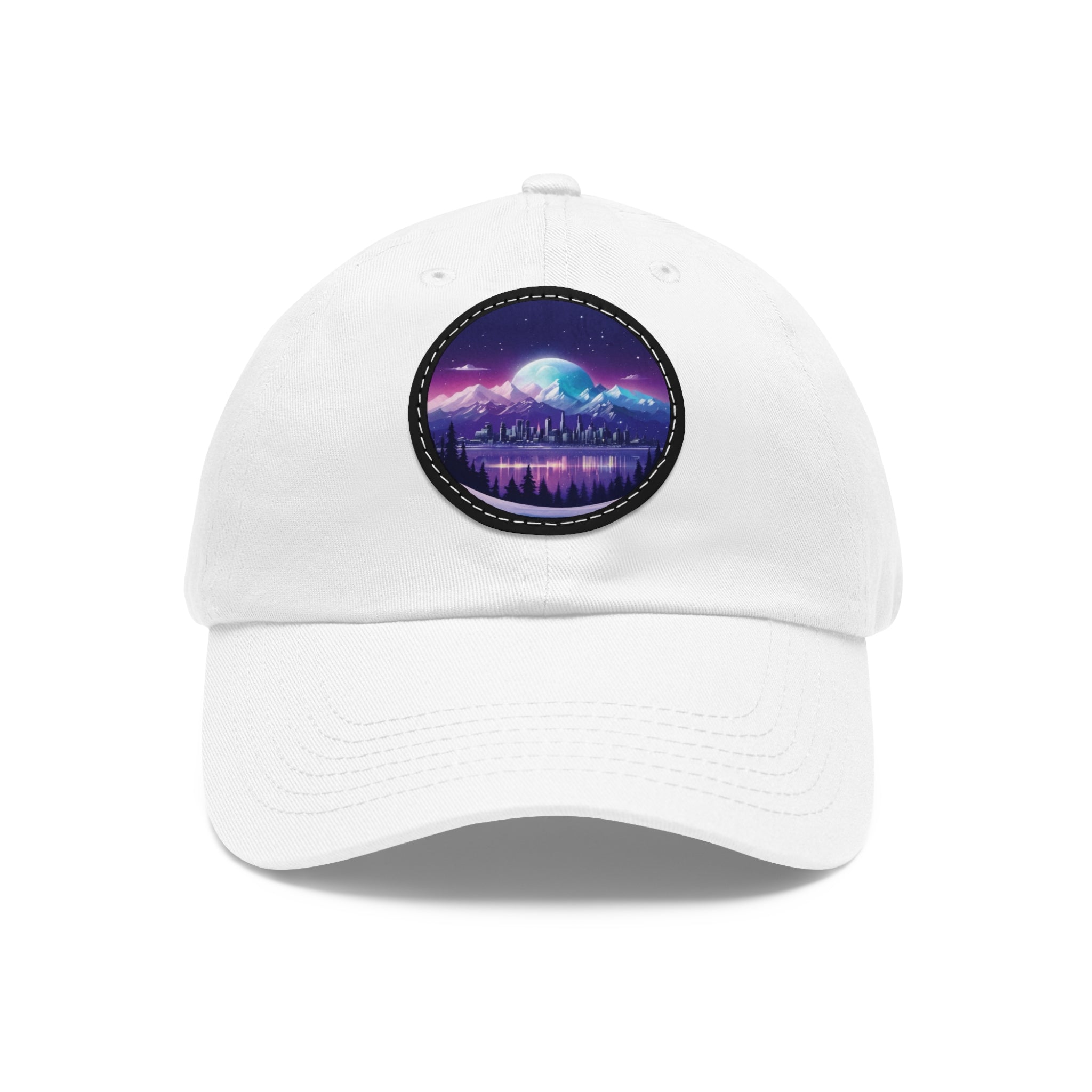 Aurora hat with leather patch