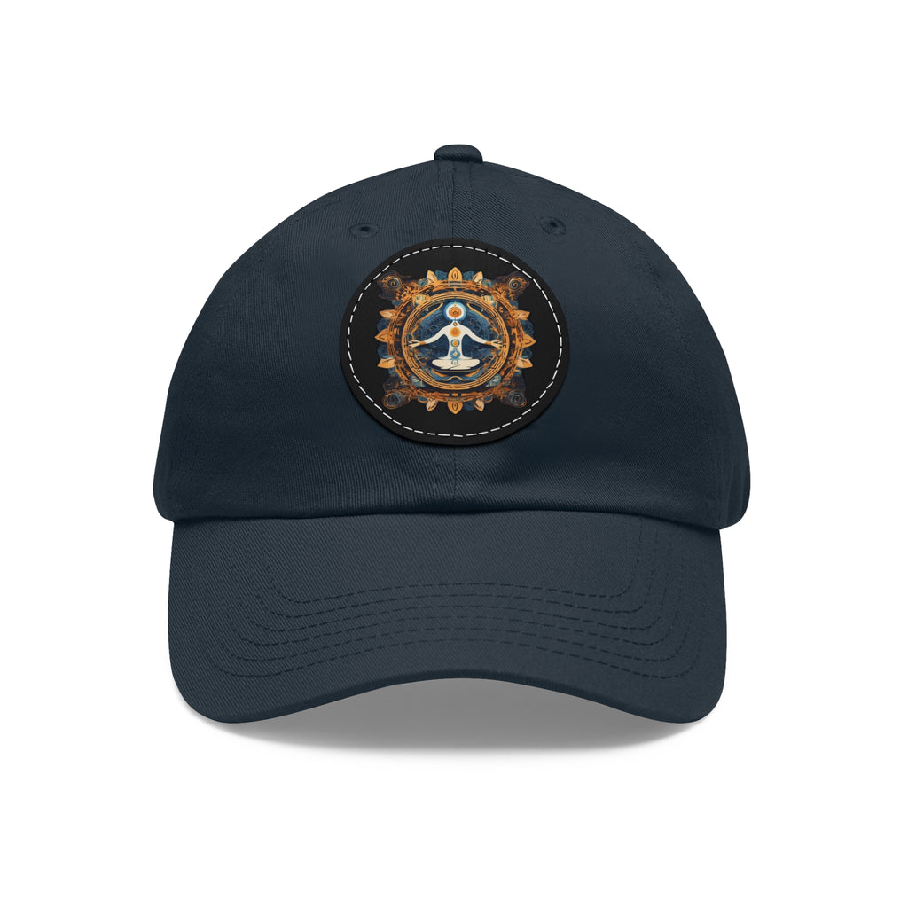 Tranquility hat with leather patch