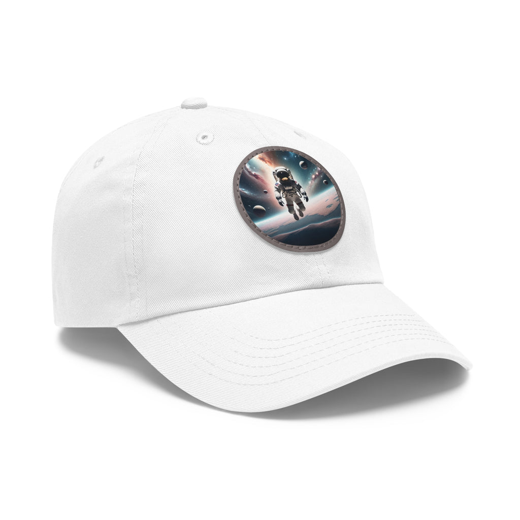 Wondrous hat with leather patch