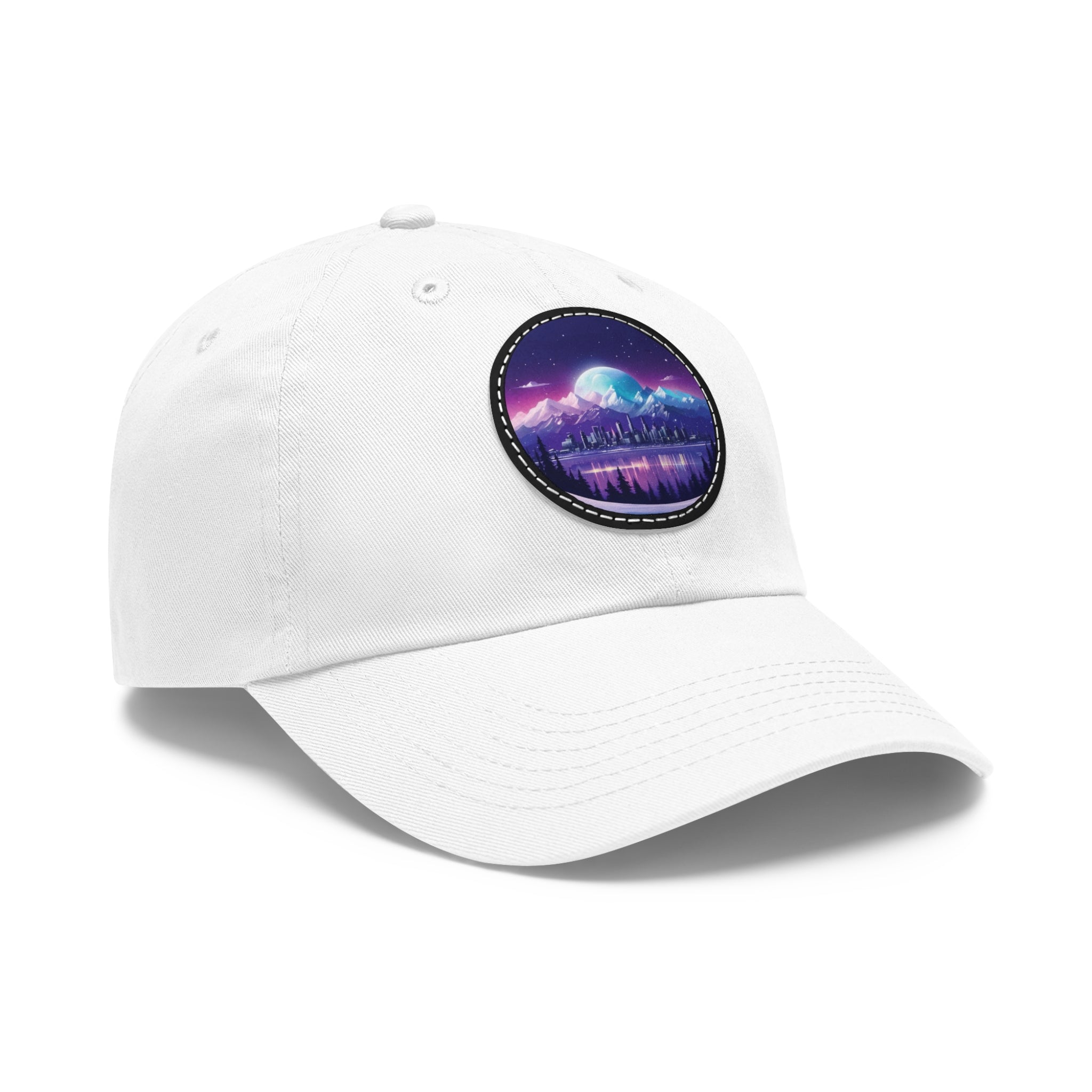 Aurora hat with leather patch