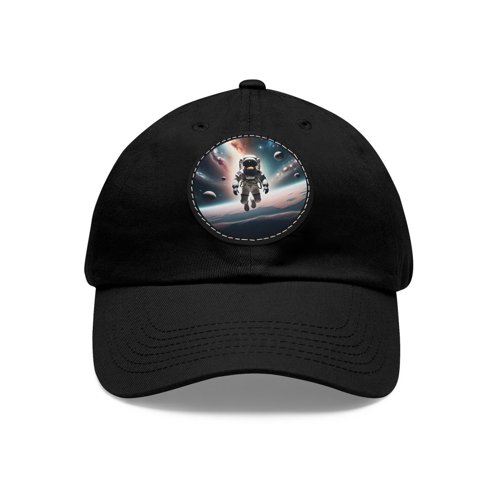 Wondrous hat with leather patch