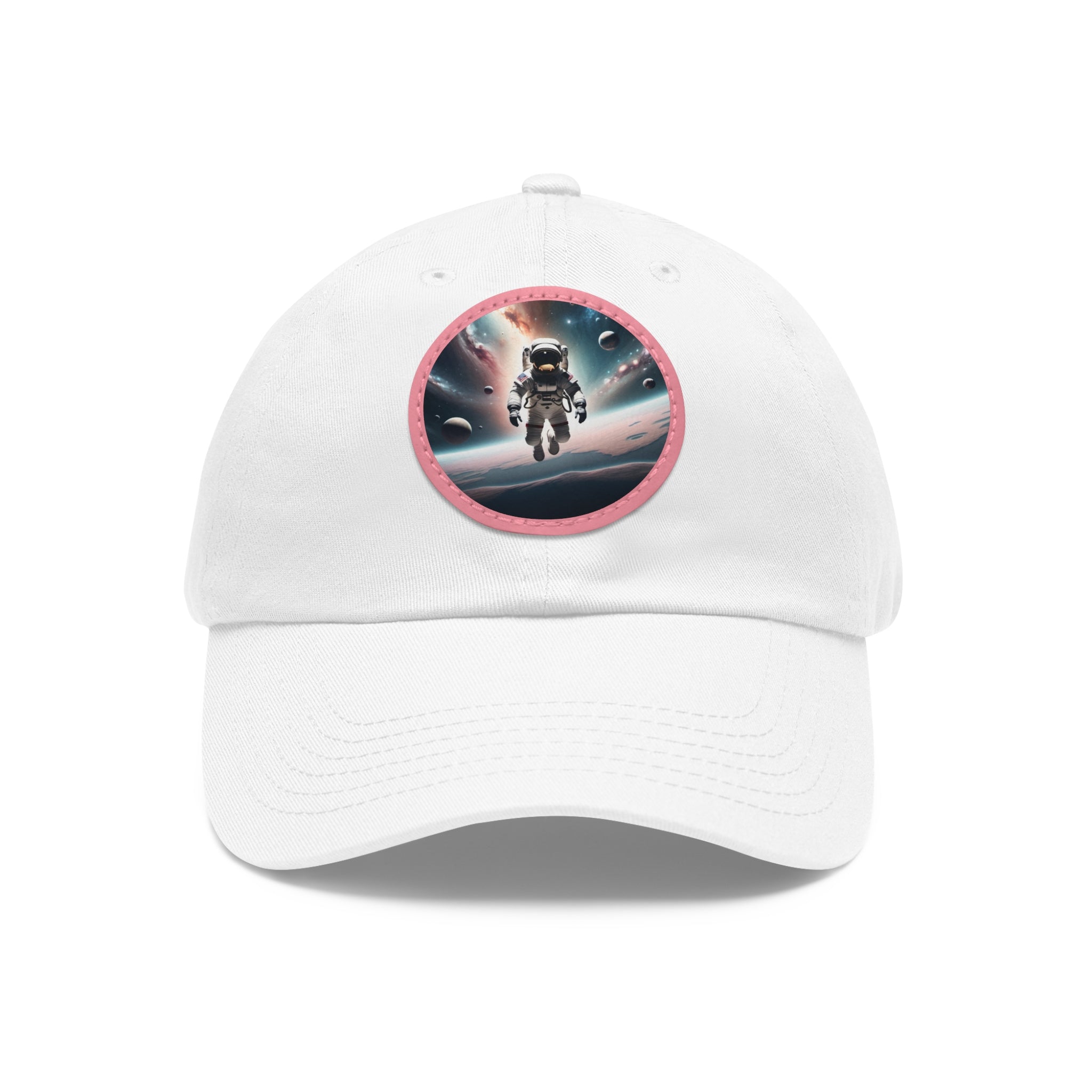 Wondrous hat with leather patch