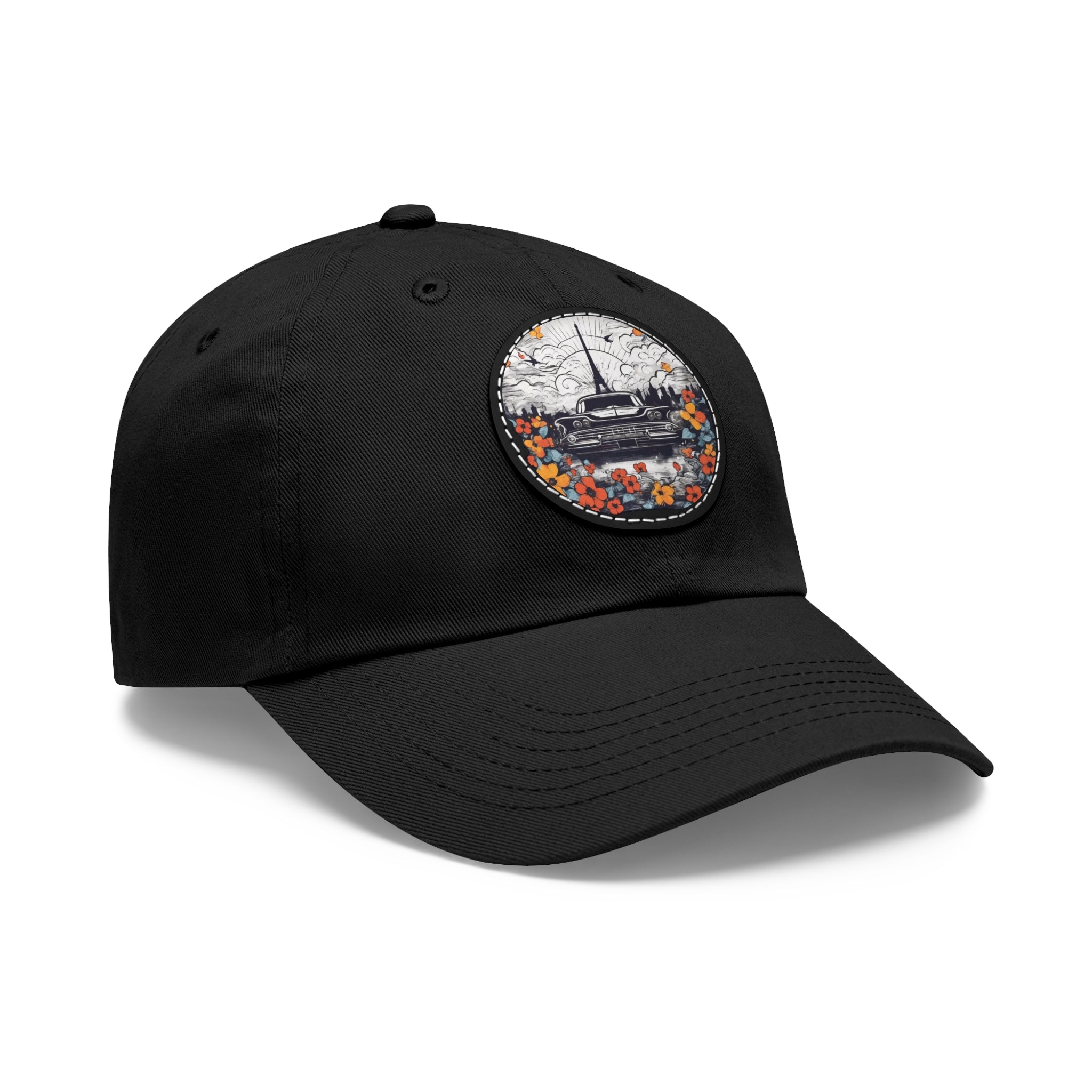 Nostalgia hat with leather patch