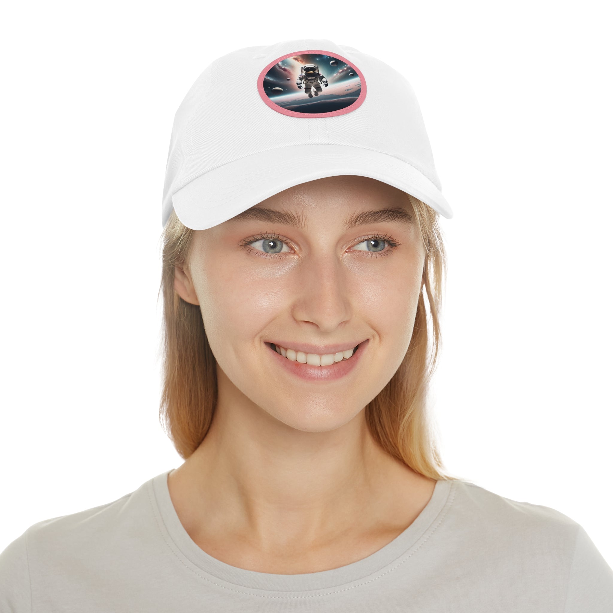 Wondrous hat with leather patch