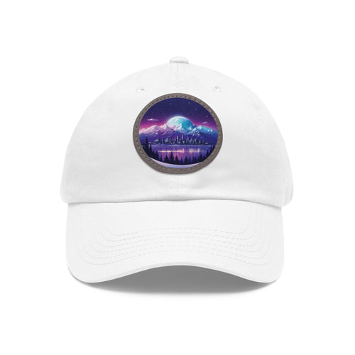 Aurora hat with leather patch