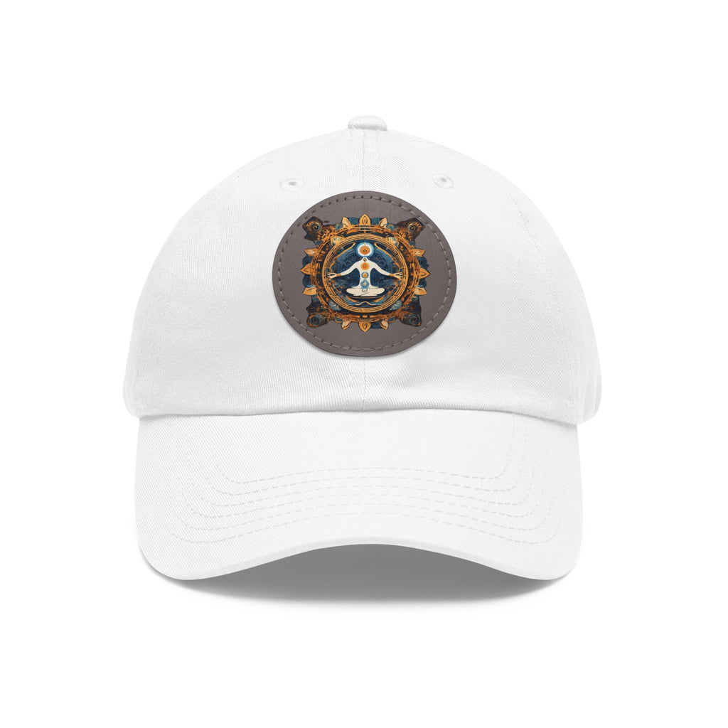 Tranquility hat with leather patch