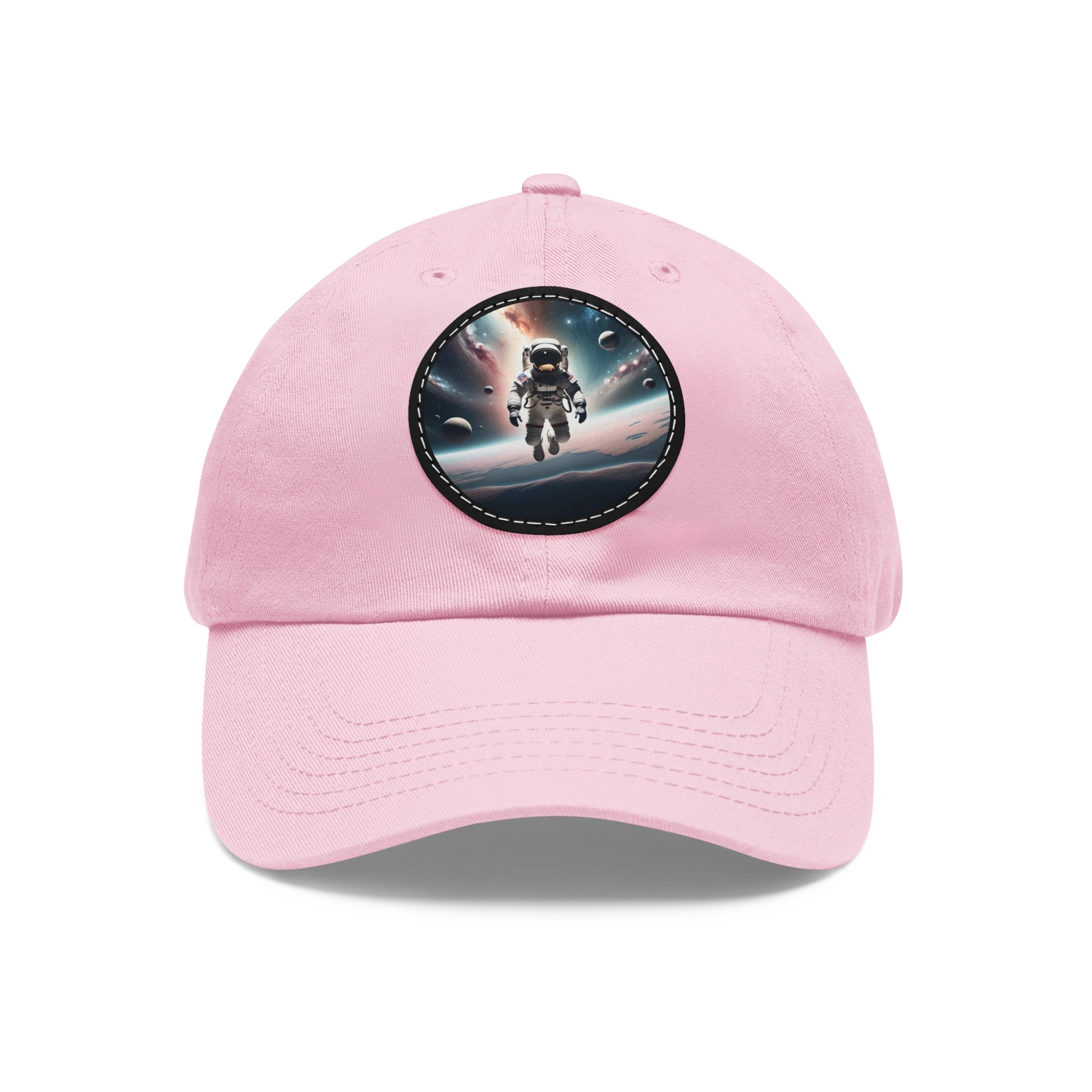 Wondrous hat with leather patch