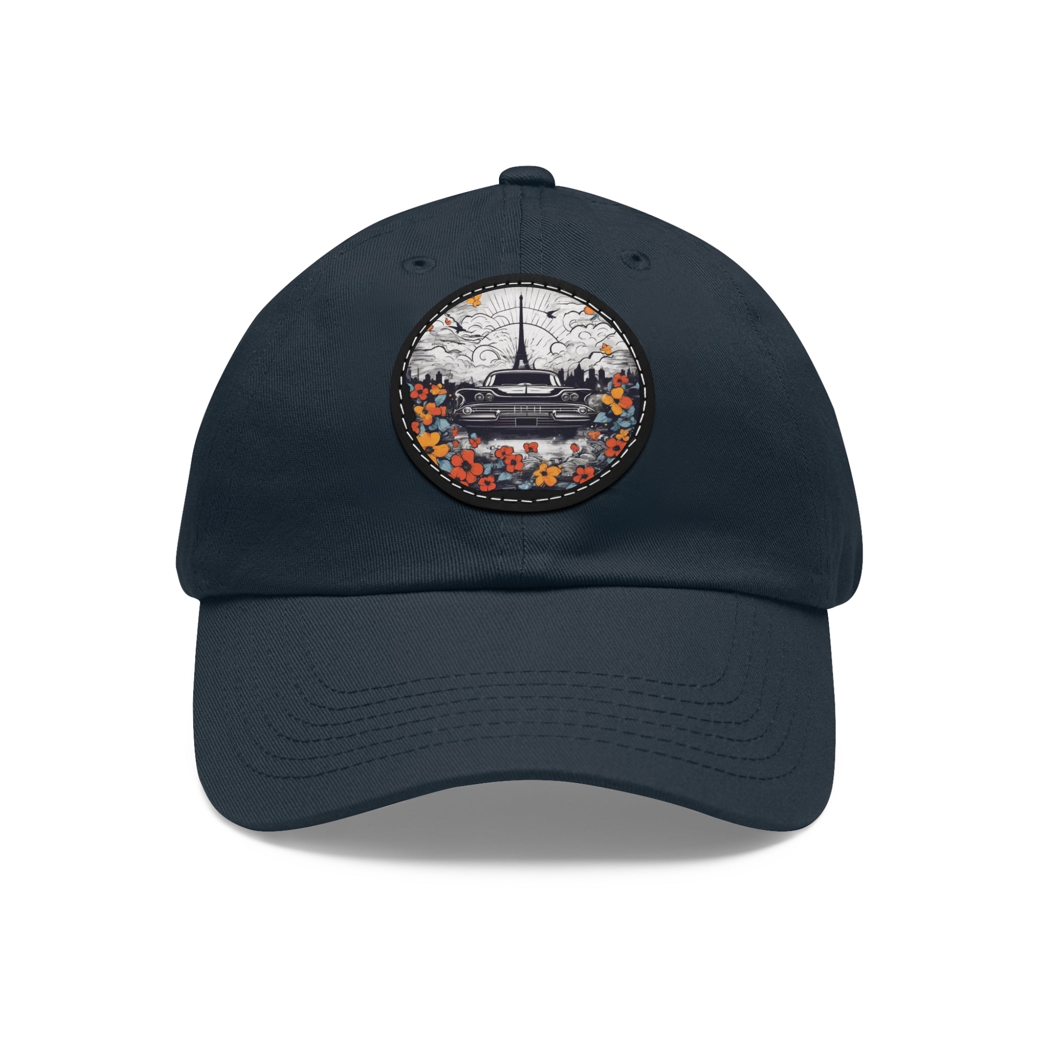 Nostalgia hat with leather patch