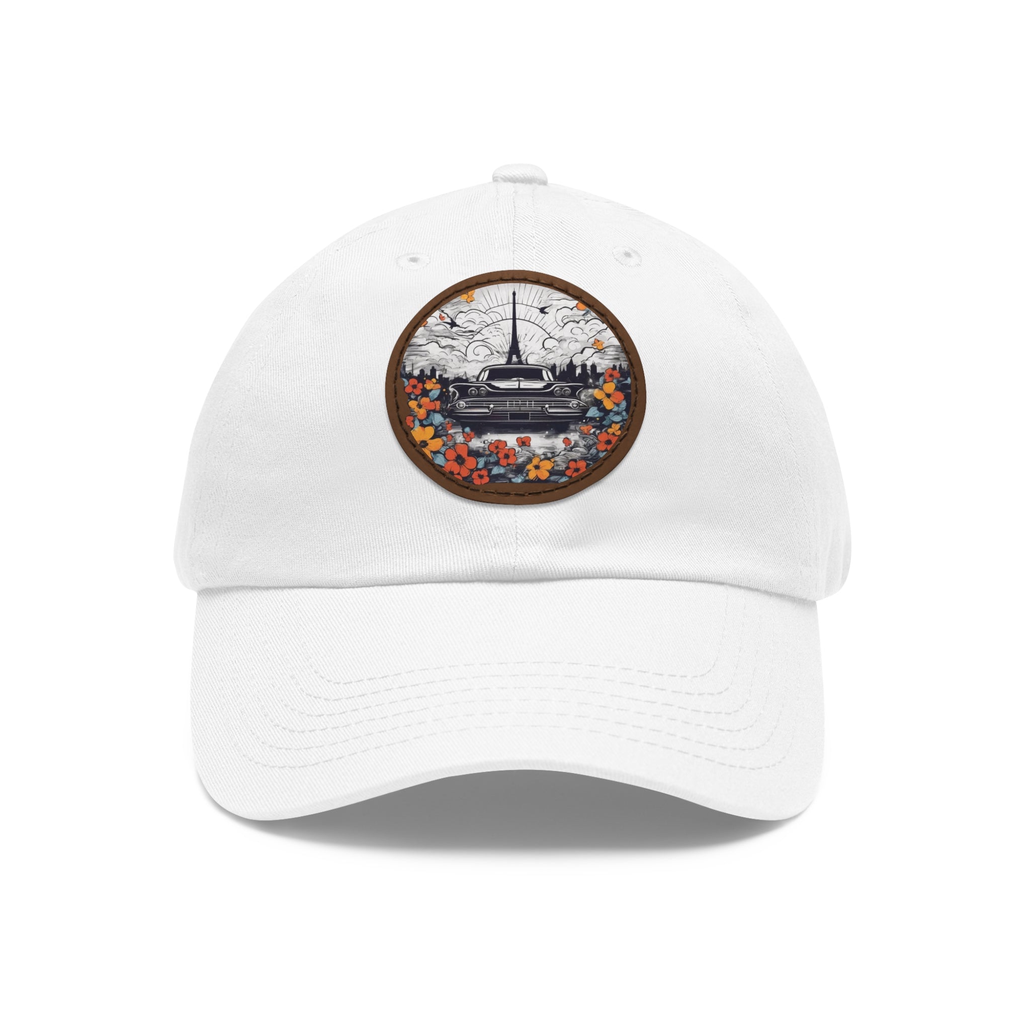 Nostalgia hat with leather patch
