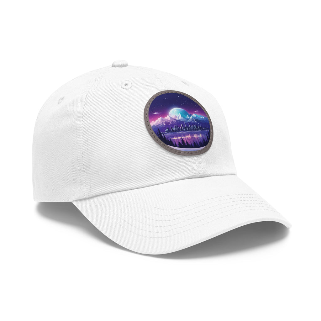 Aurora hat with leather patch