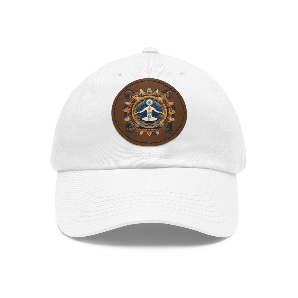 Tranquility hat with leather patch
