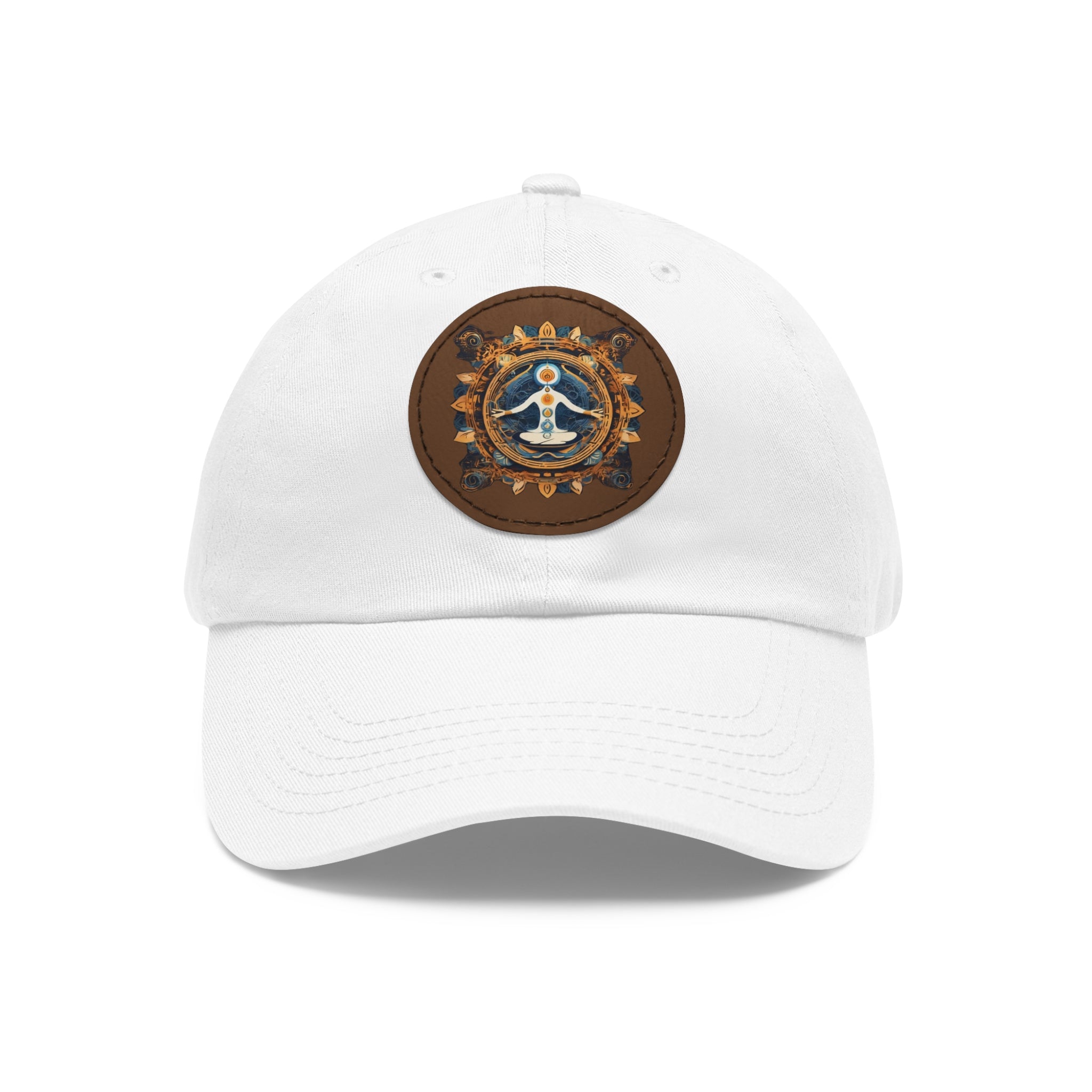 Tranquility hat with leather patch