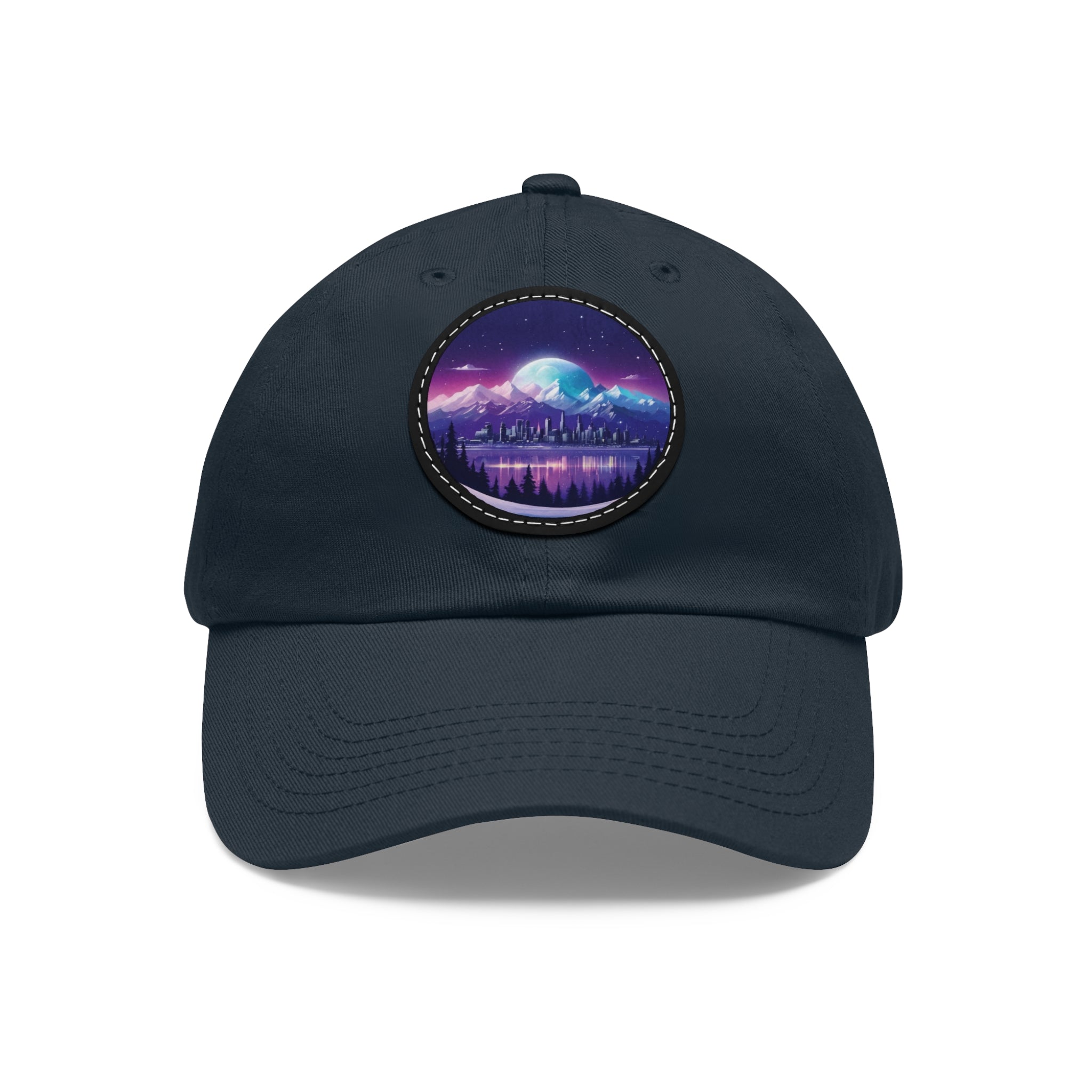 Aurora hat with leather patch