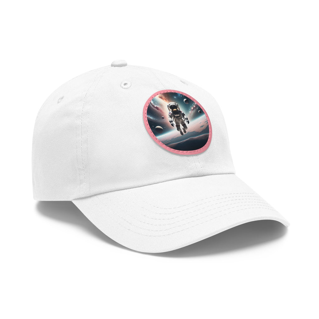Wondrous hat with leather patch