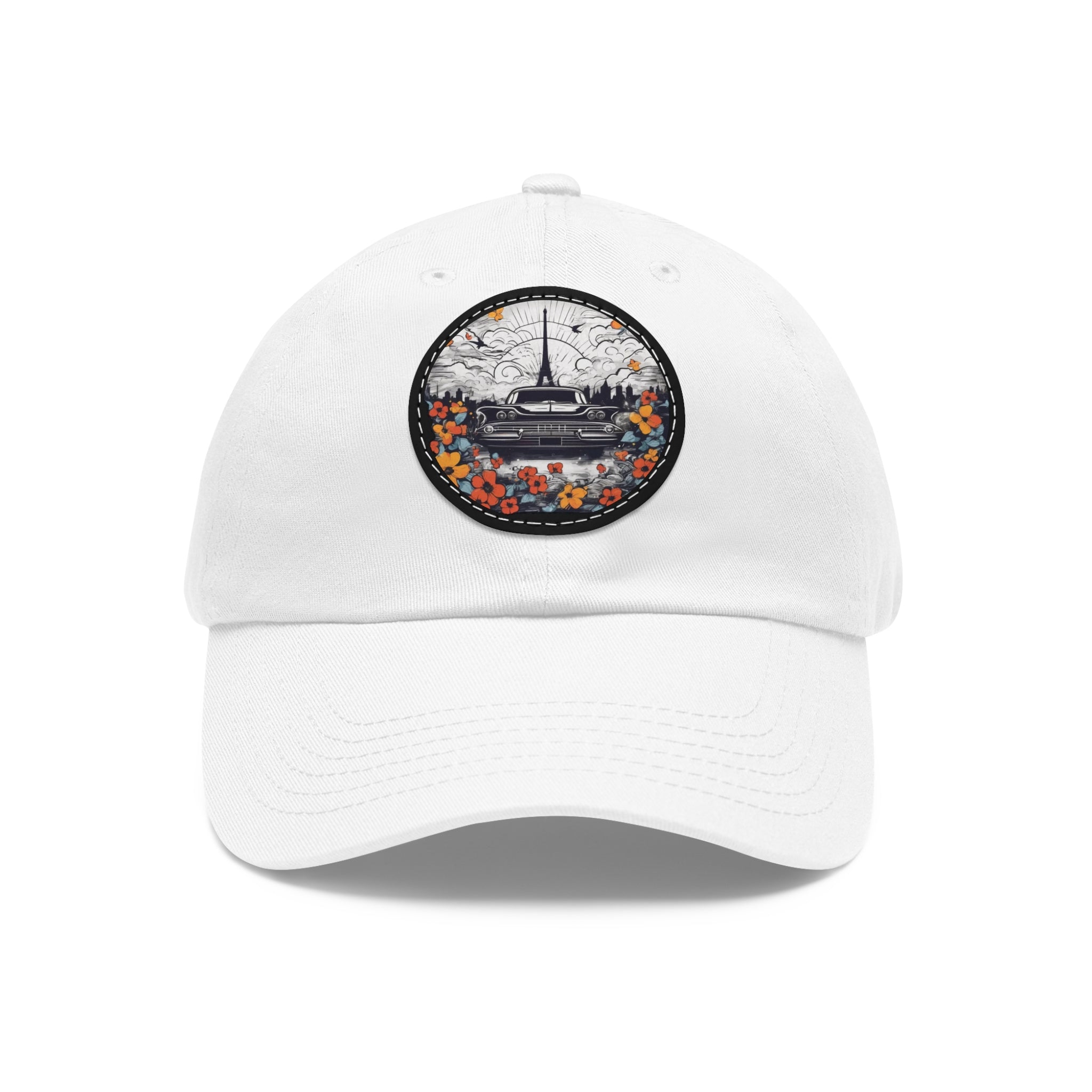 Nostalgia hat with leather patch