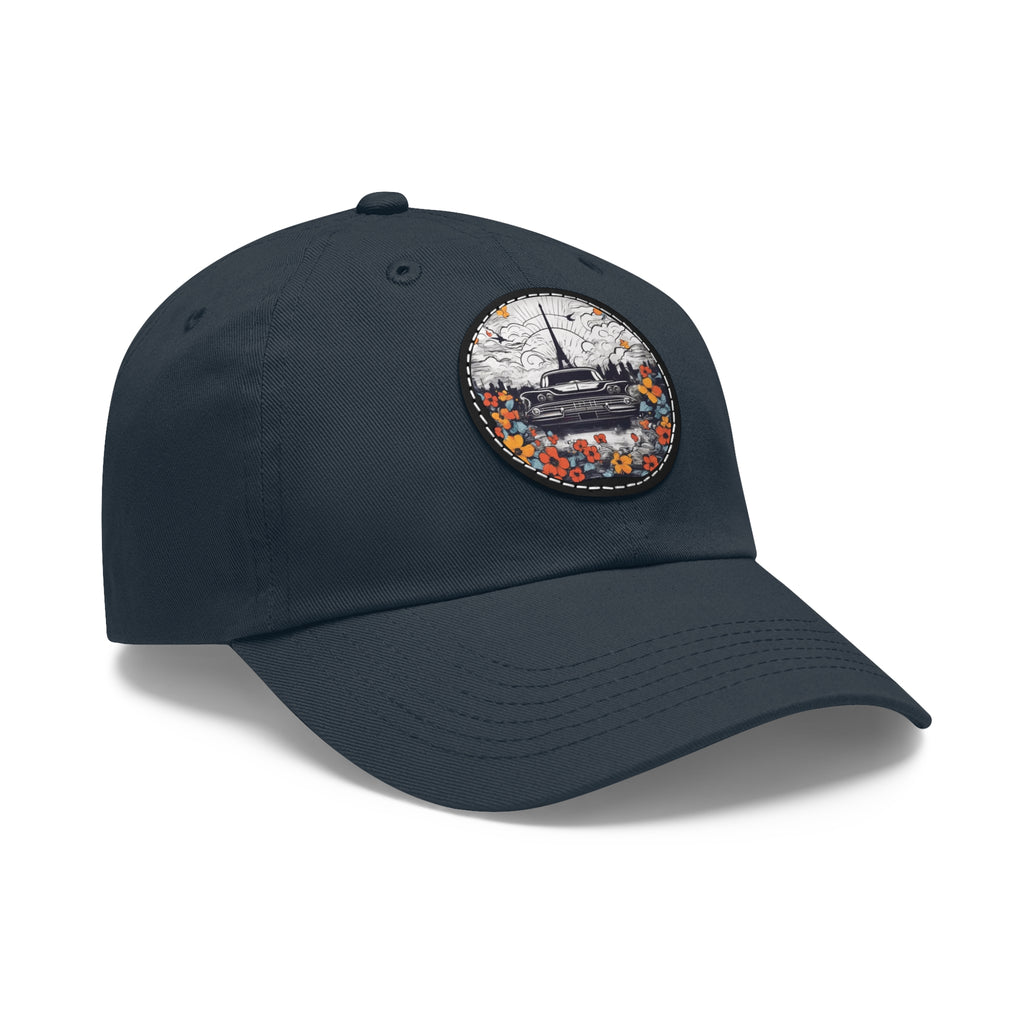 Nostalgia hat with leather patch