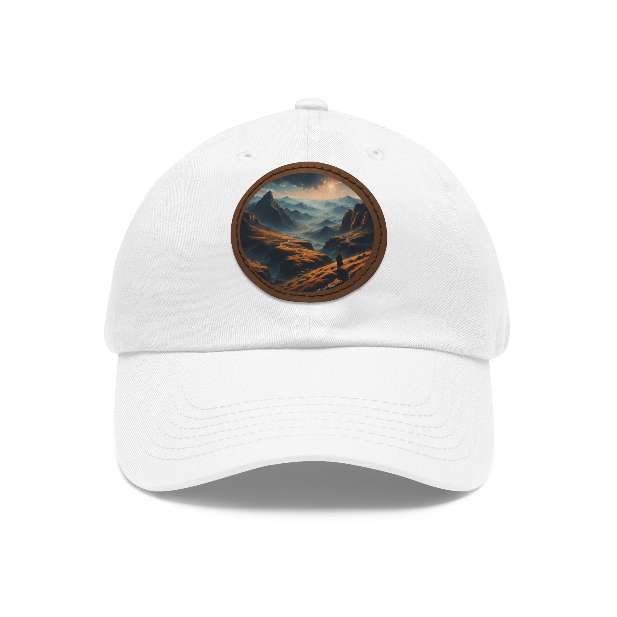 Relish hat with leather patch