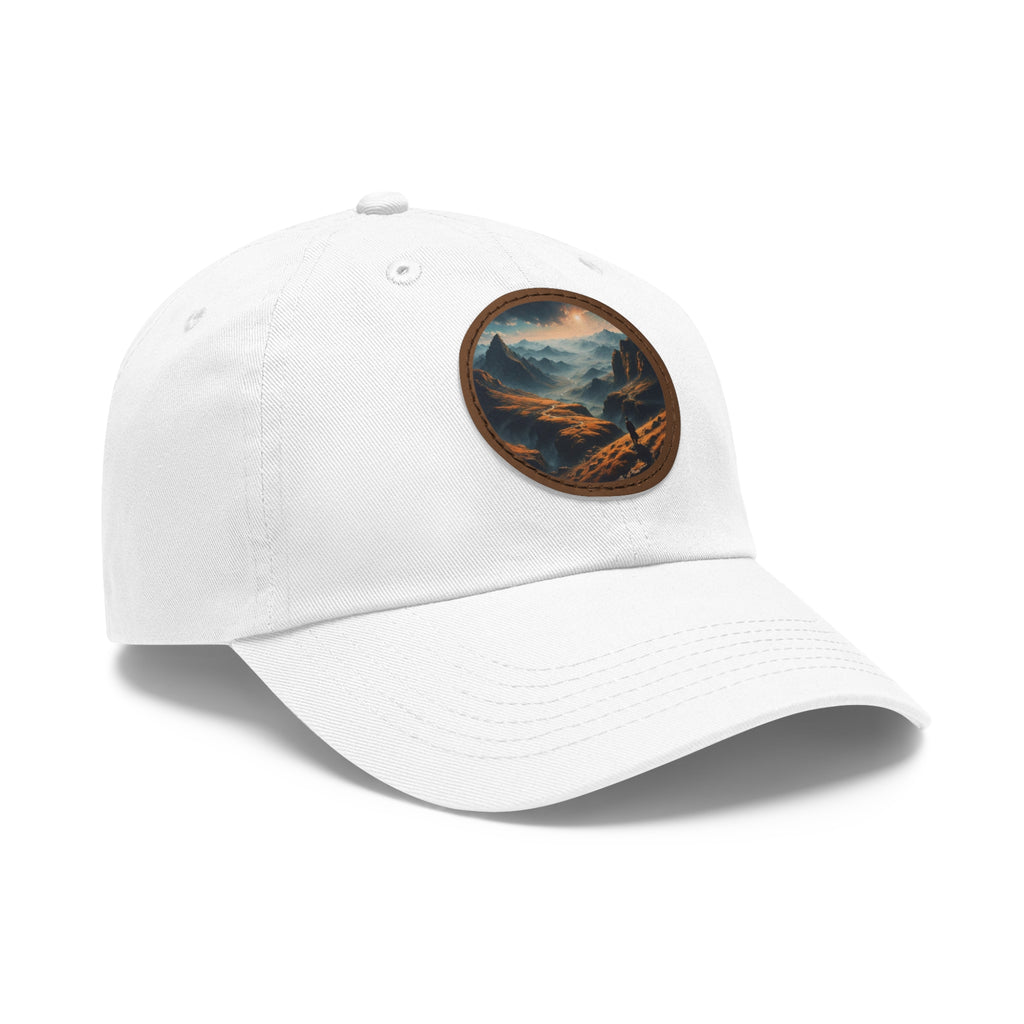 Relish hat with leather patch