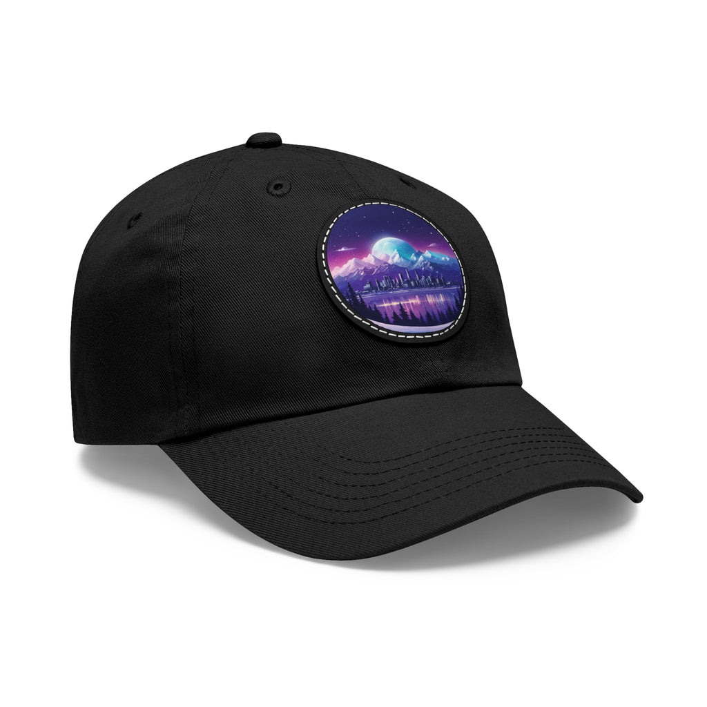 Aurora hat with leather patch