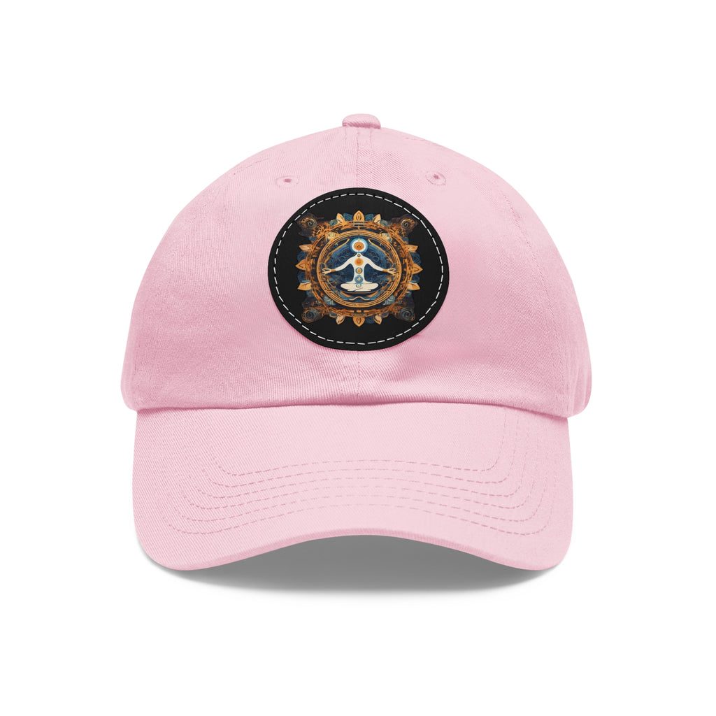 Tranquility hat with leather patch