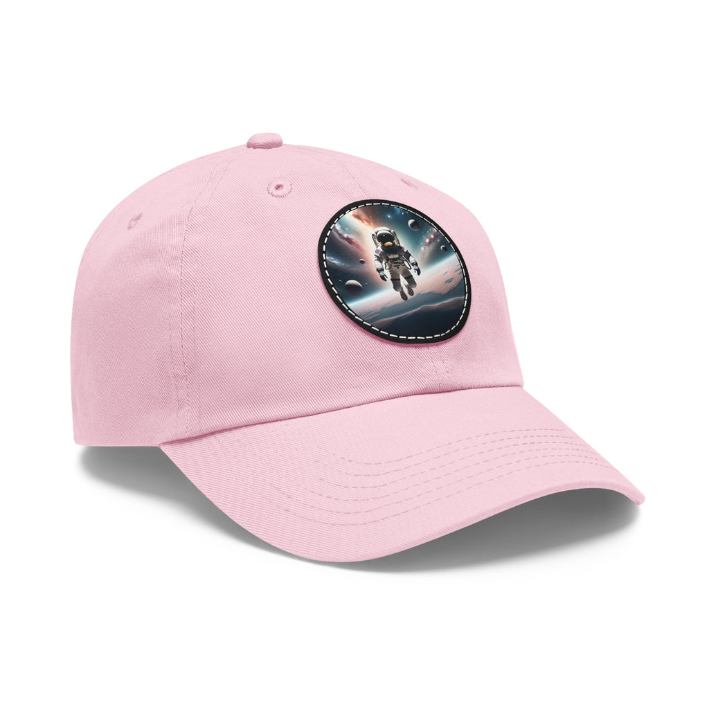 Wondrous hat with leather patch