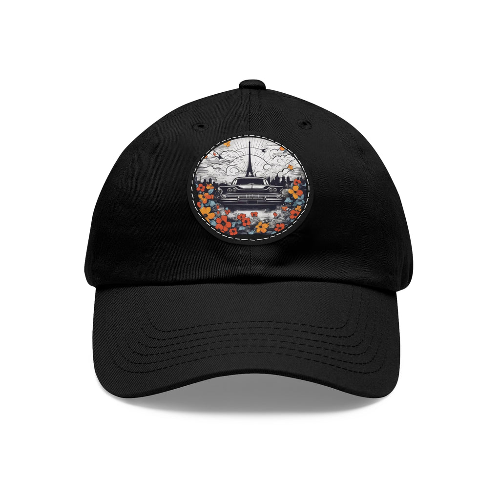 Nostalgia hat with leather patch