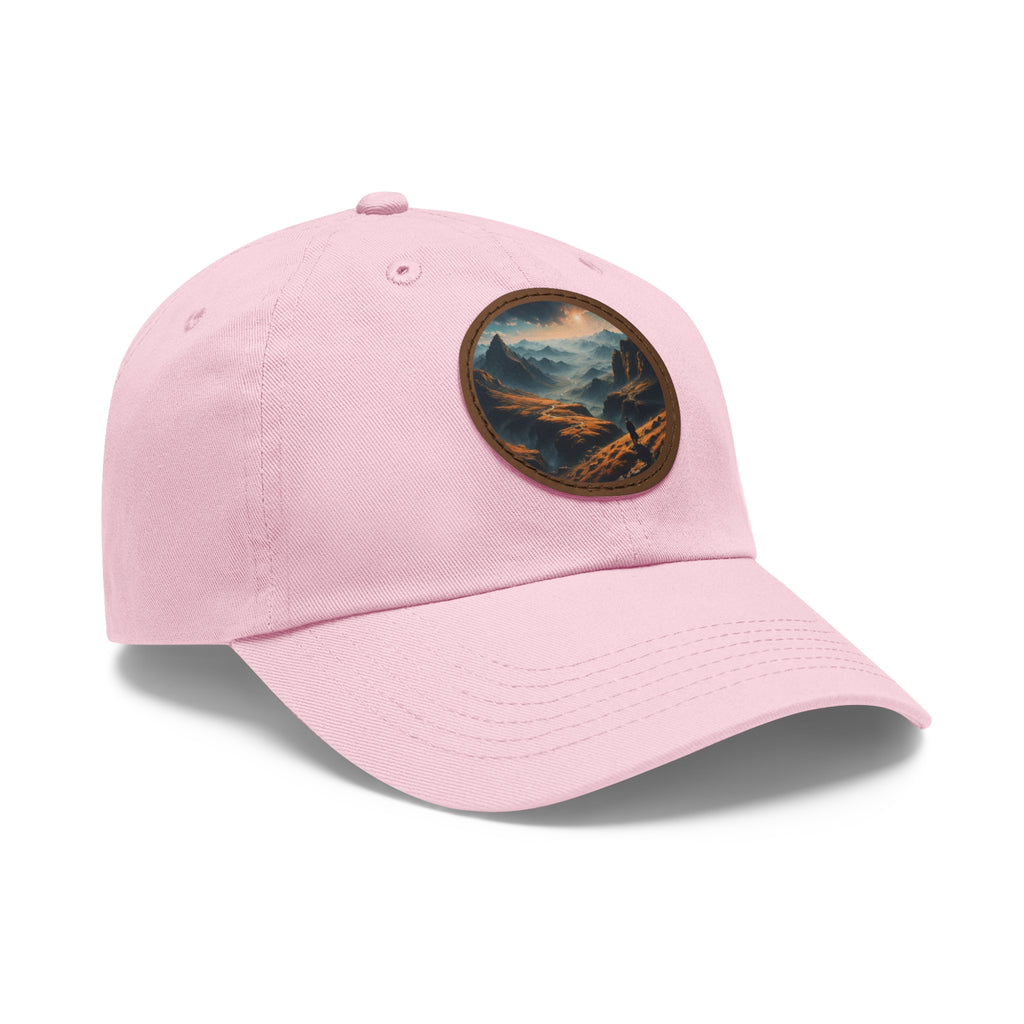 Relish hat with leather patch