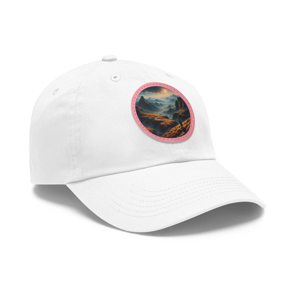 Relish hat with leather patch