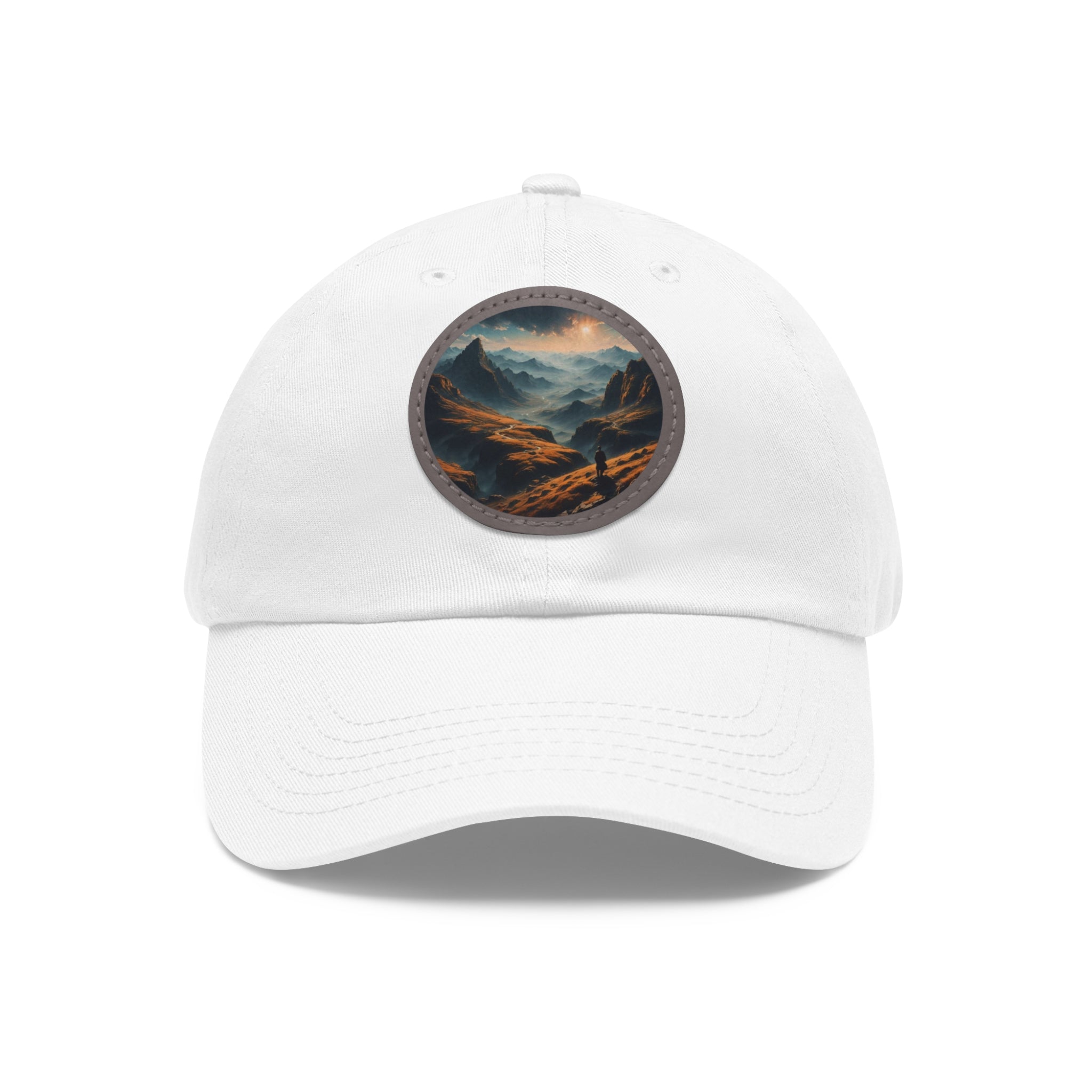 Relish hat with leather patch