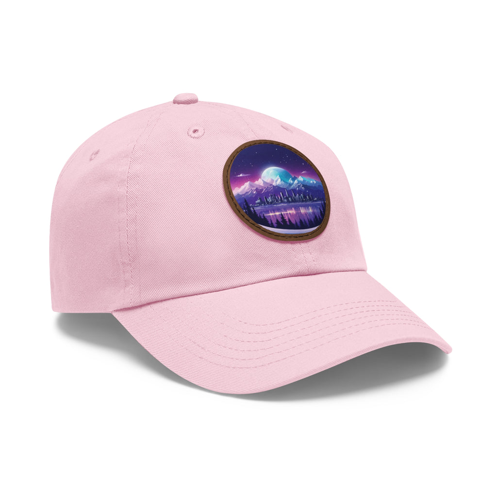 Aurora hat with leather patch