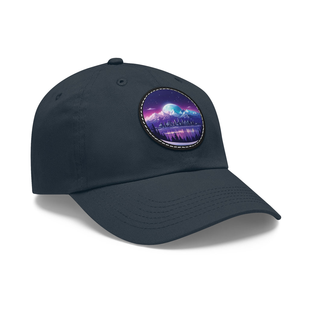 Aurora hat with leather patch