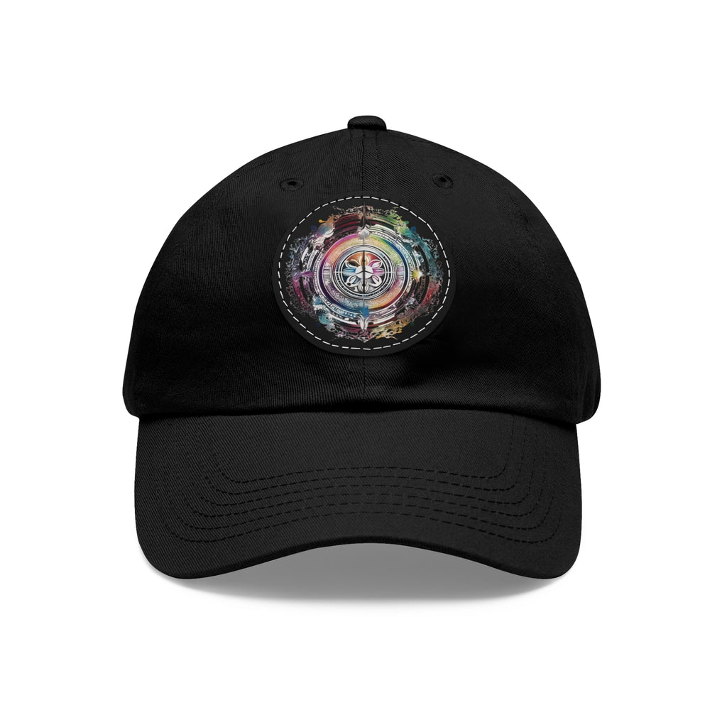 Harmony hat with leather patch