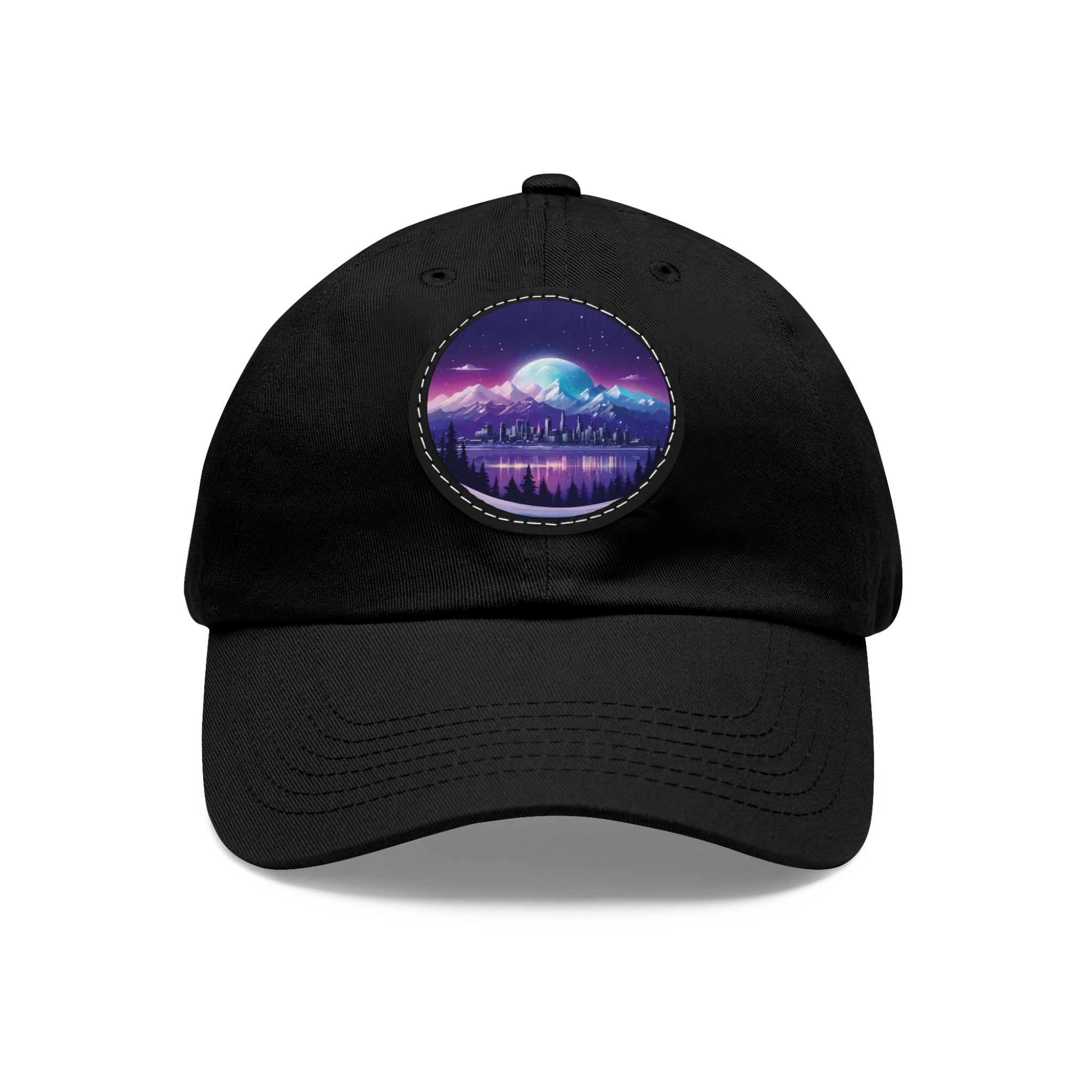 Aurora hat with leather patch