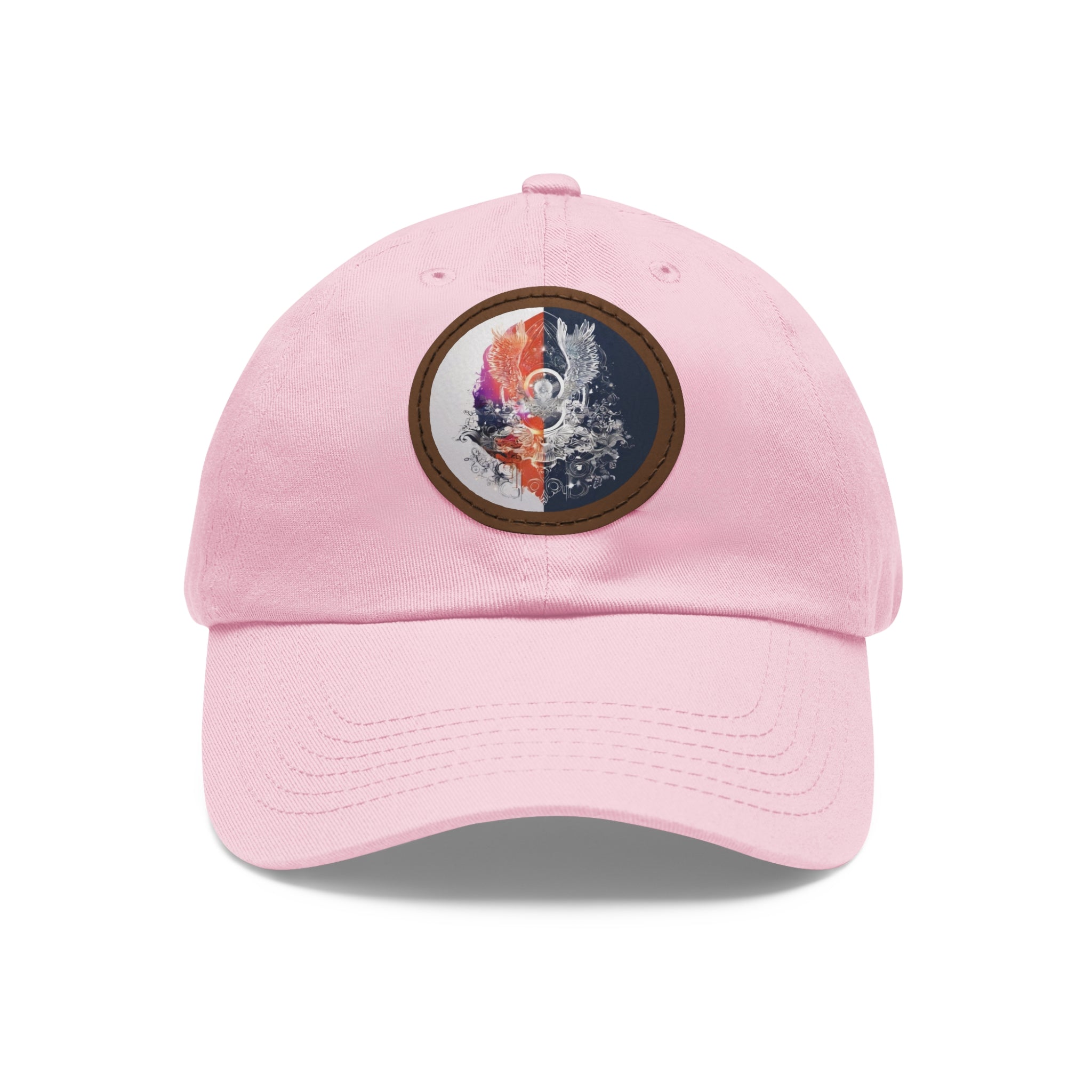 Angelic hat with leather patch