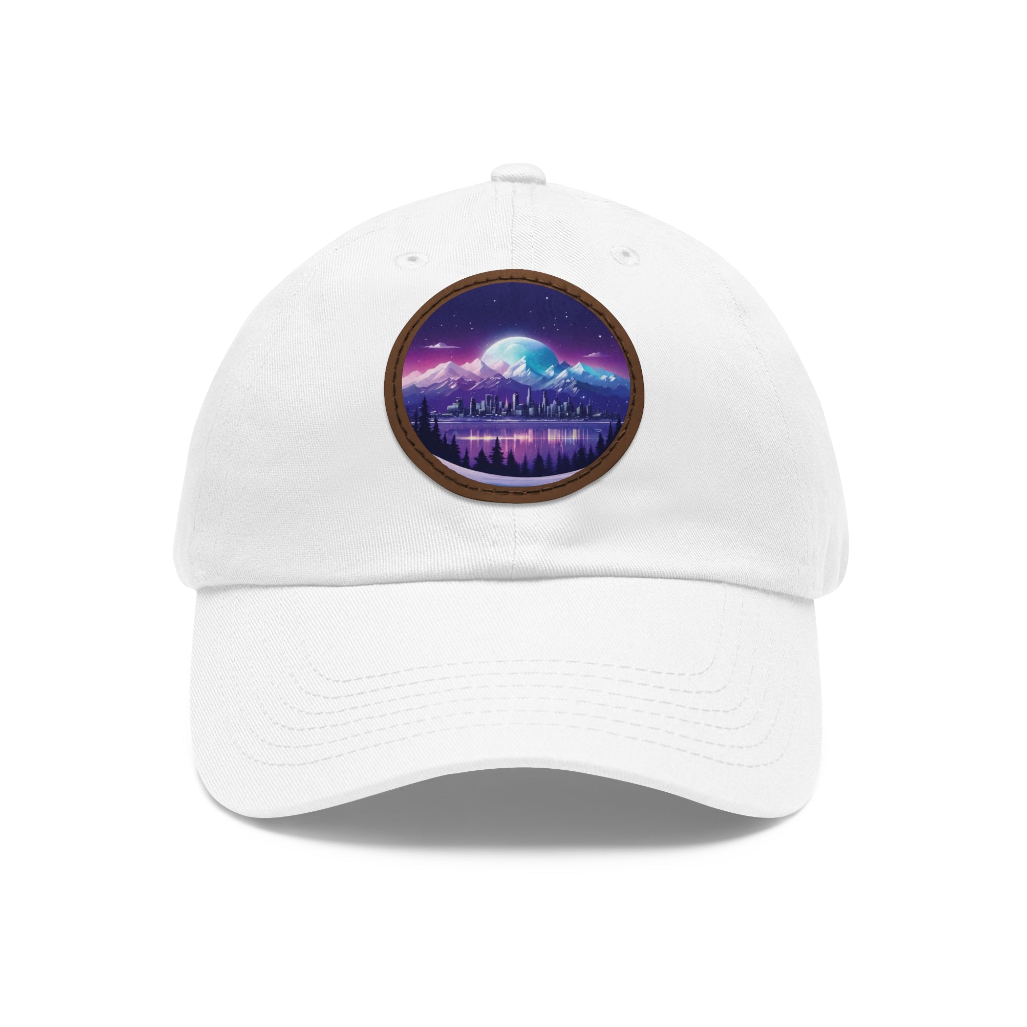 Aurora hat with leather patch