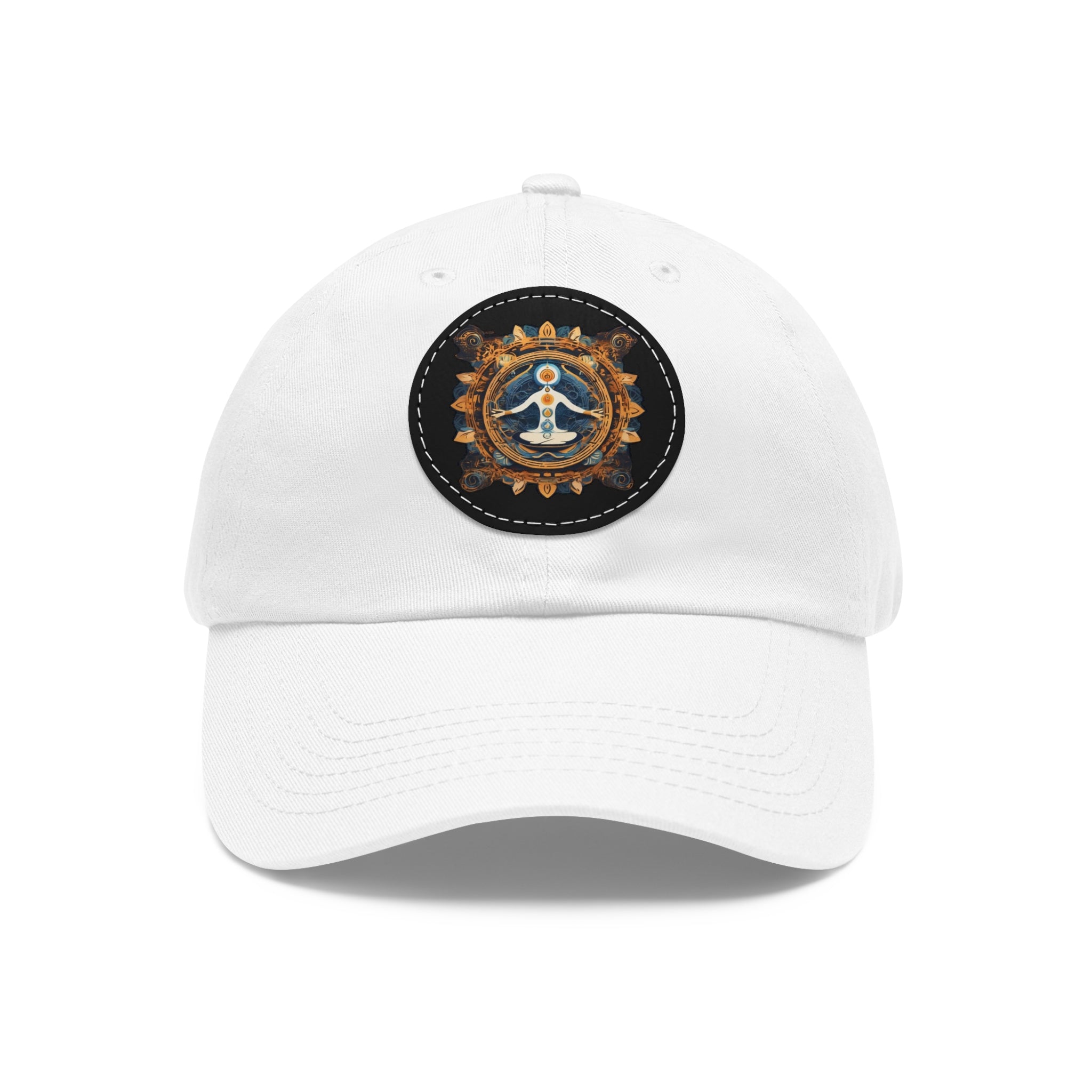 Tranquility hat with leather patch