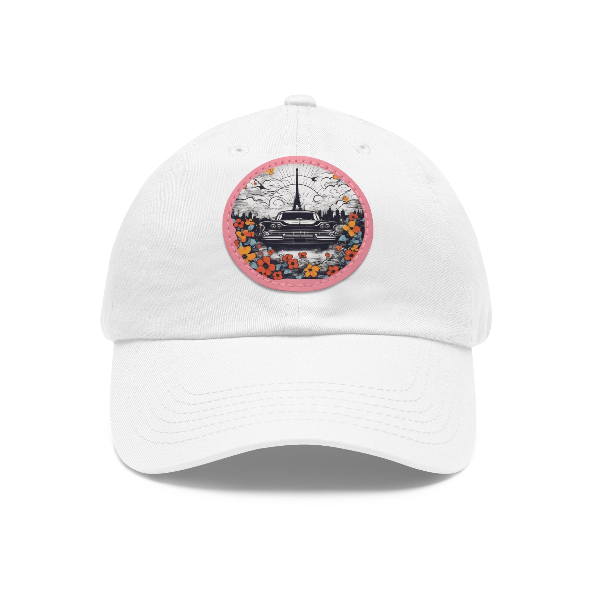 Nostalgia hat with leather patch