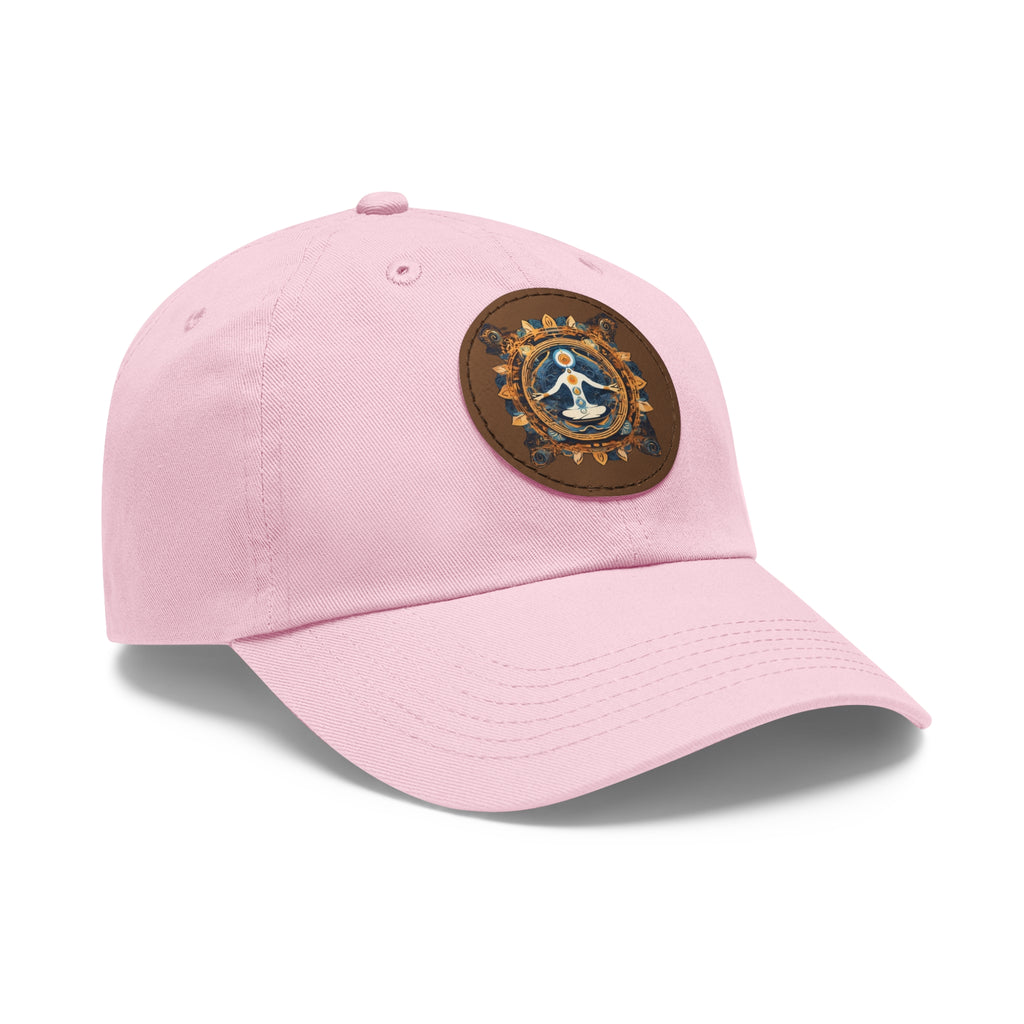 Tranquility hat with leather patch