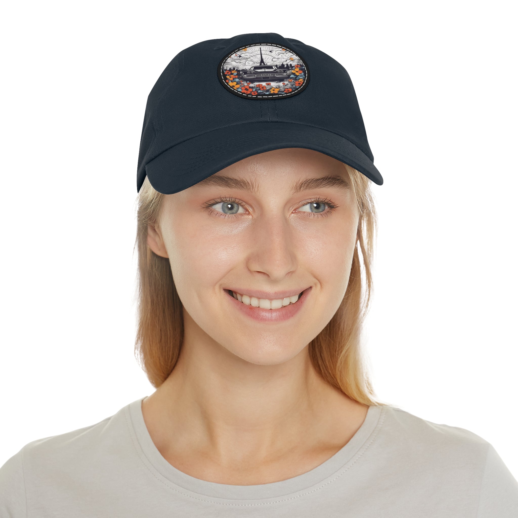 Nostalgia hat with leather patch