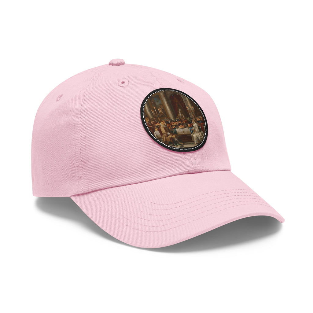 Sumptuous Hat with Leather Patch