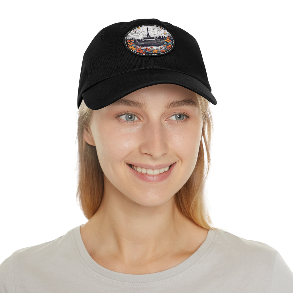 Nostalgia hat with leather patch