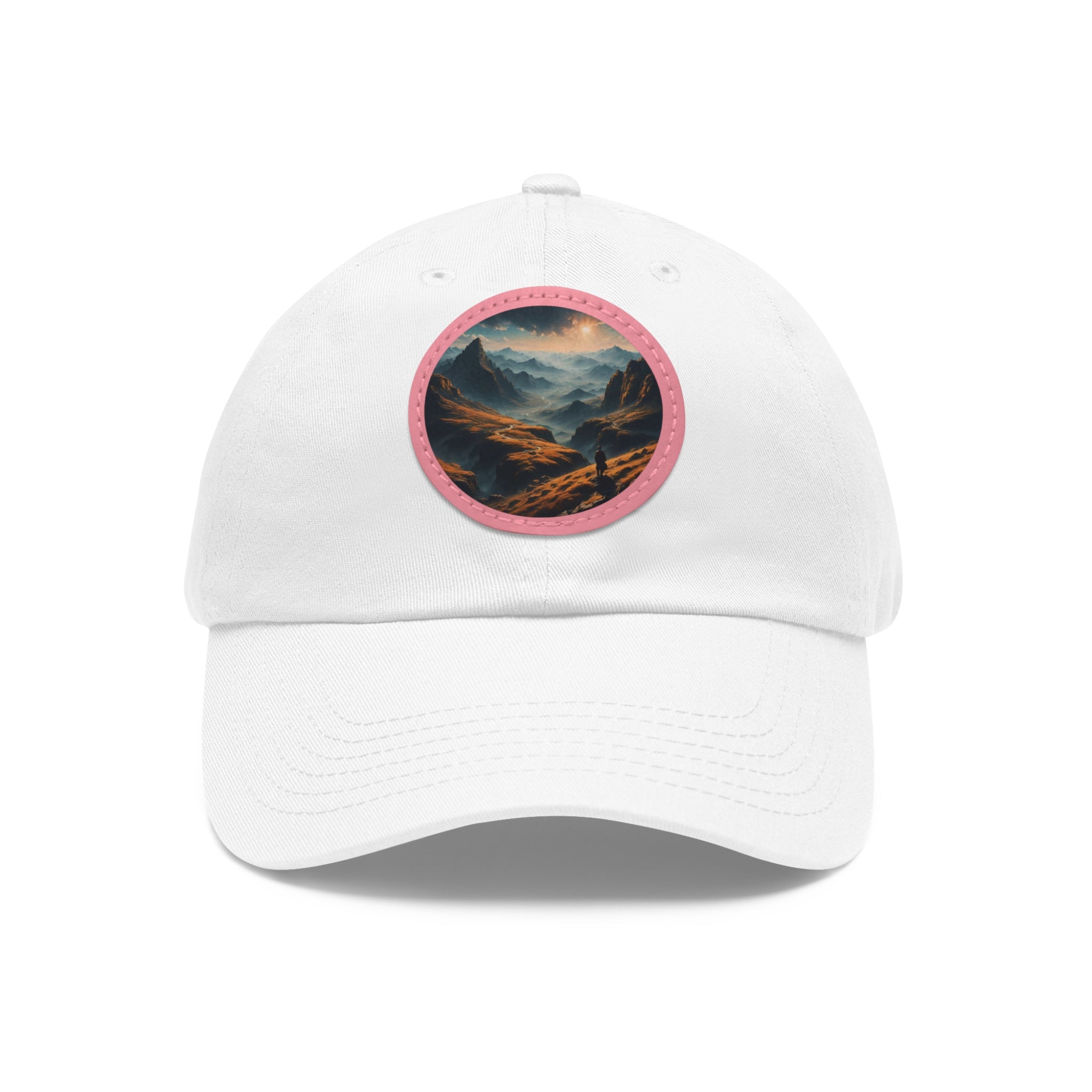 Relish hat with leather patch