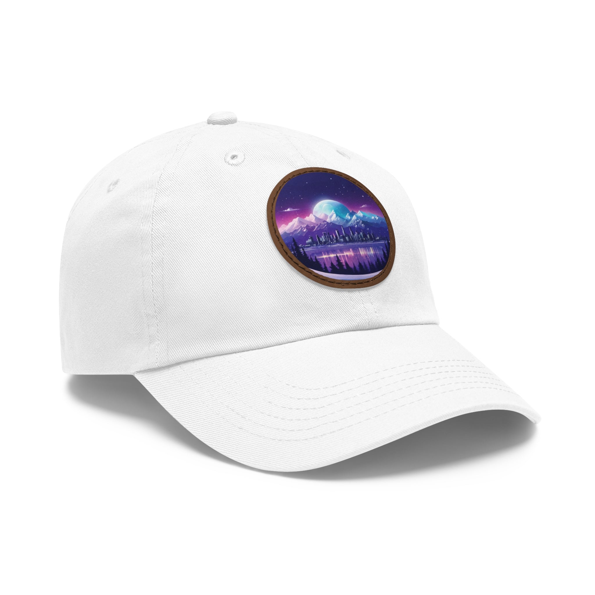 Aurora hat with leather patch