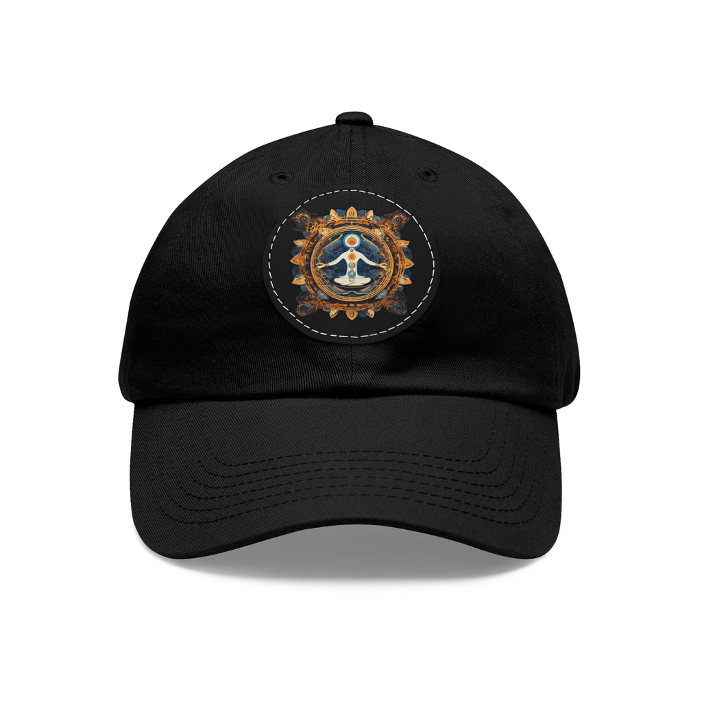 Tranquility hat with leather patch