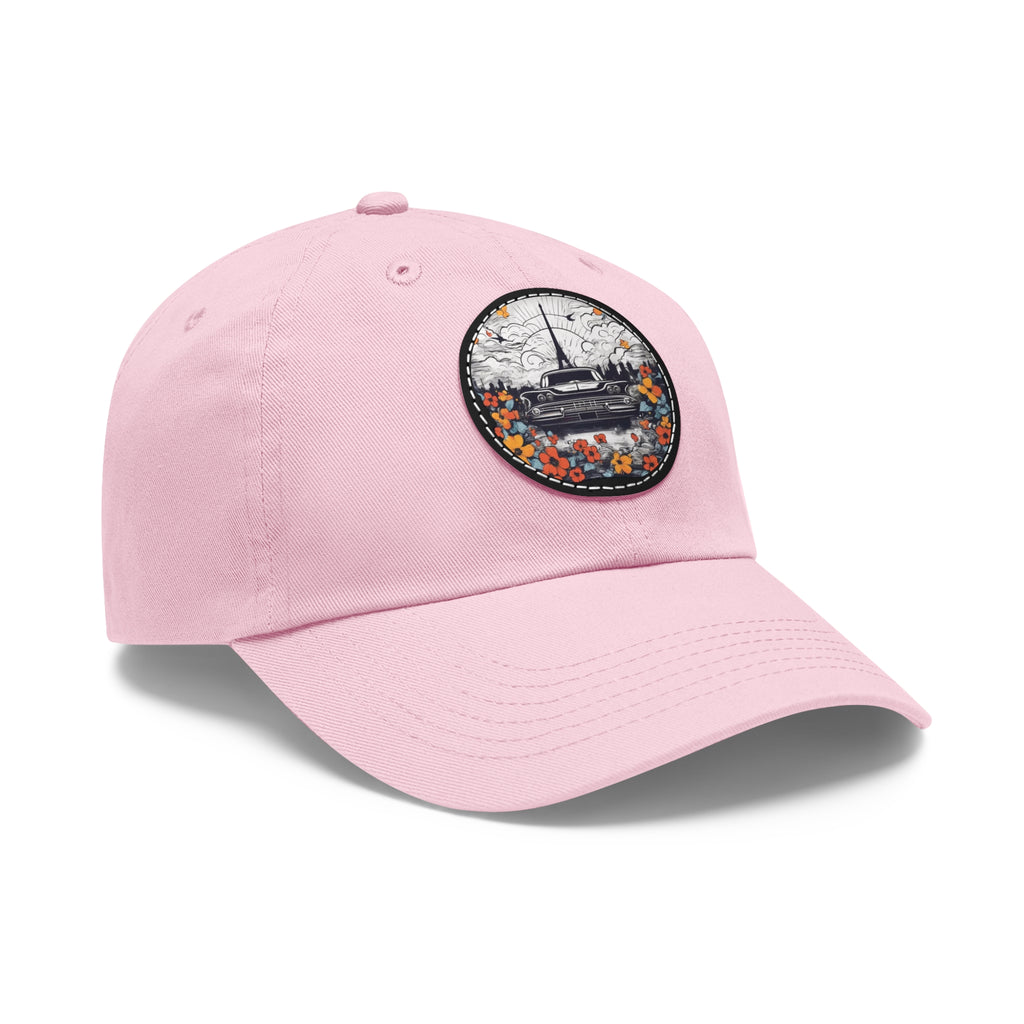 Nostalgia hat with leather patch