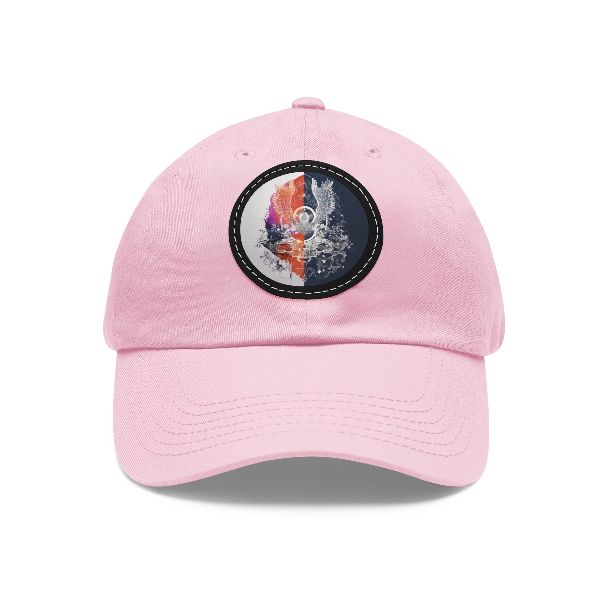 Angelic hat with leather patch