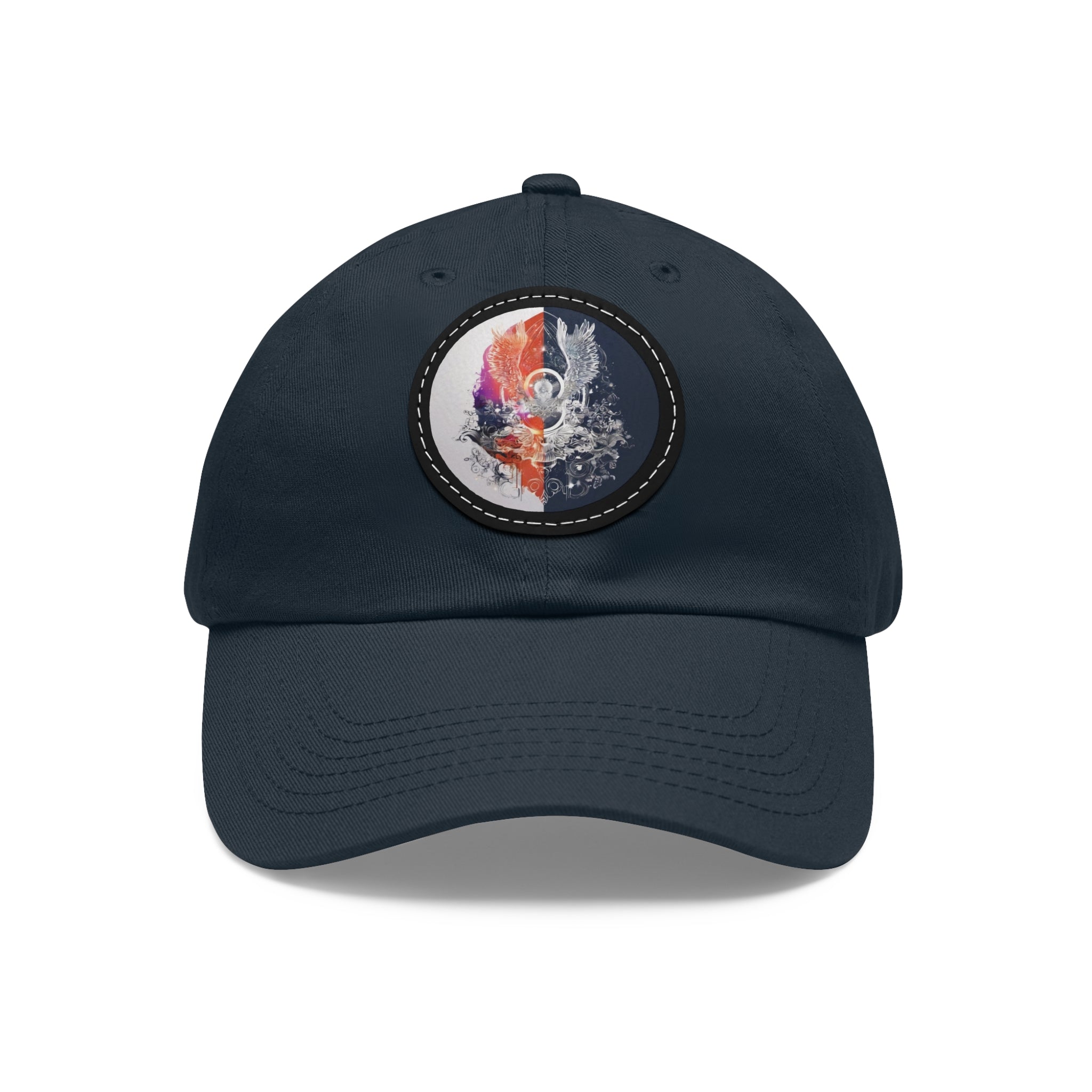 Angelic hat with leather patch